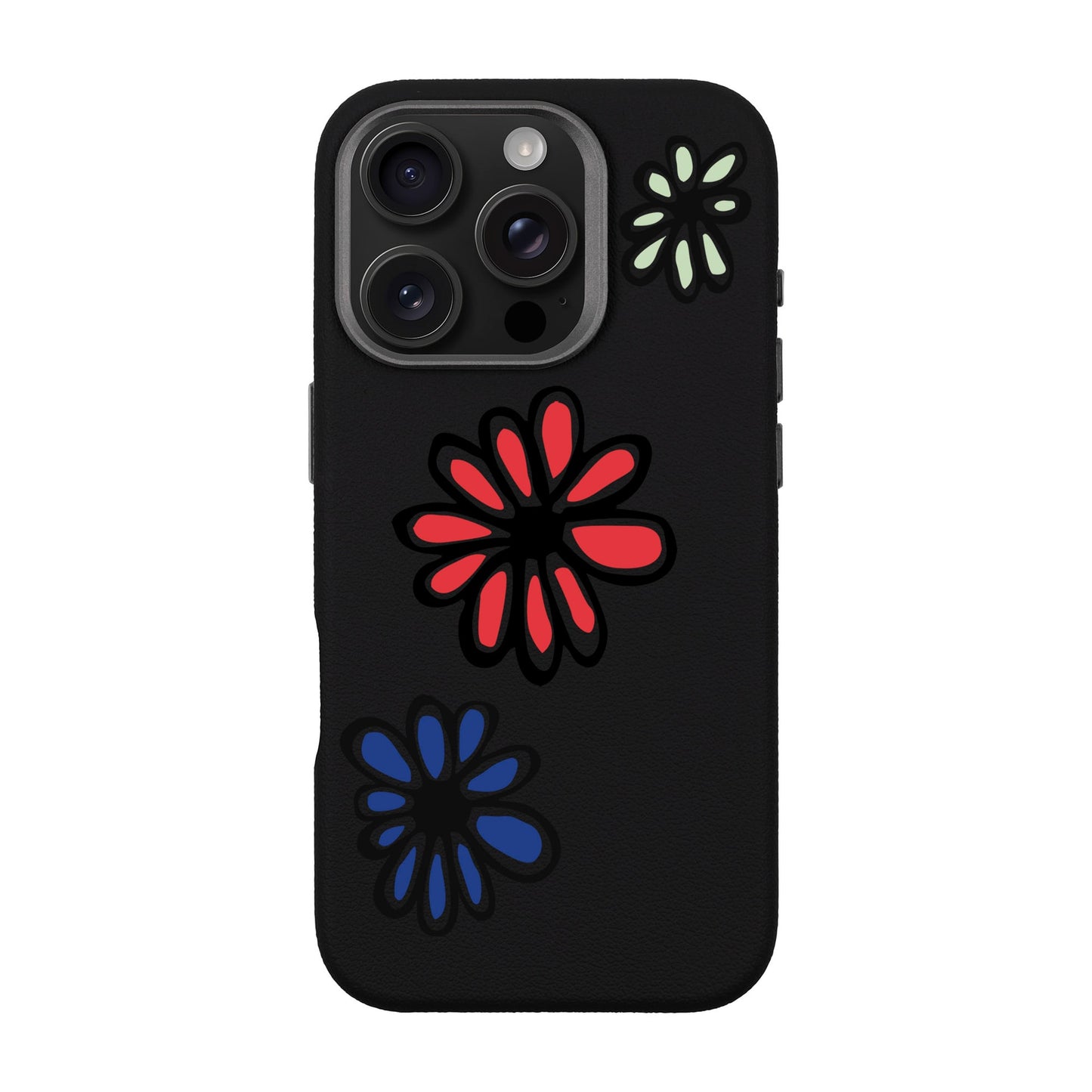 FLORIST-iPhone 16 Pro Leather Premium Kılıf MagSafe Özellikli