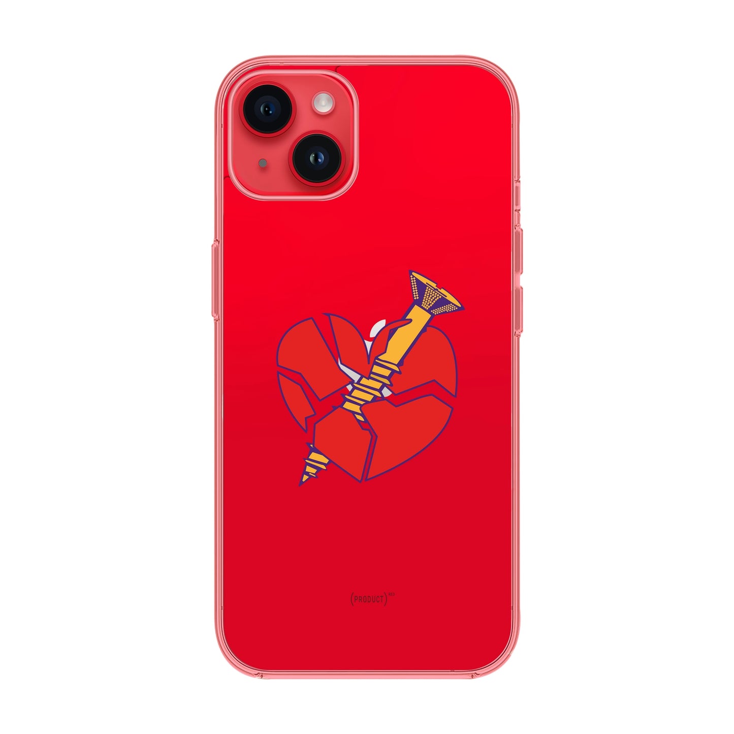 BROKEN HEART-Solid Kılıf - iPhone 14 Plus