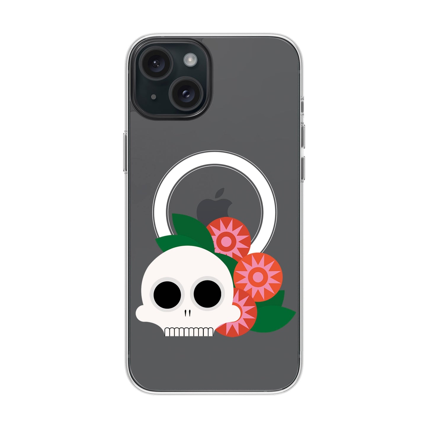 MEMENTO BLOOM-iPhone 15 Plus Solid Kılıf MagSafe Özellikli
