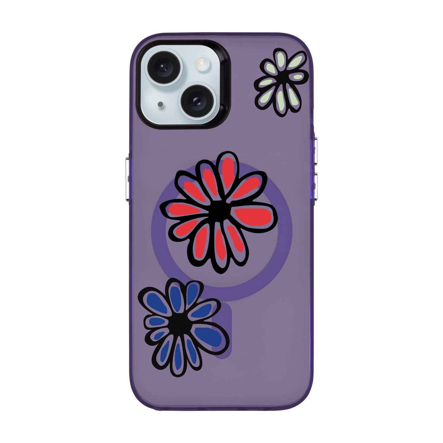 FLORIST-iPhone 13 Hold Kılıf MagSafe Özellikli