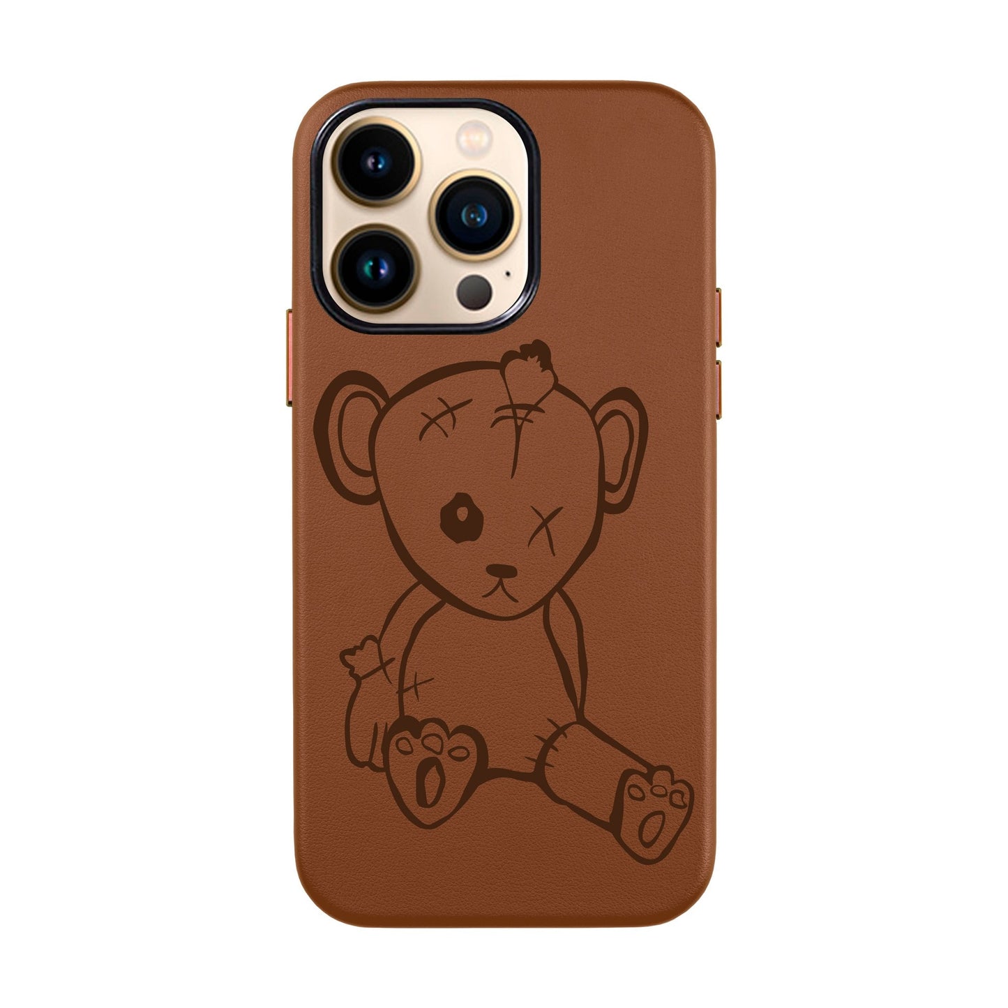 BABY BEAR-iPhone 13 Pro Leather Kılıf
