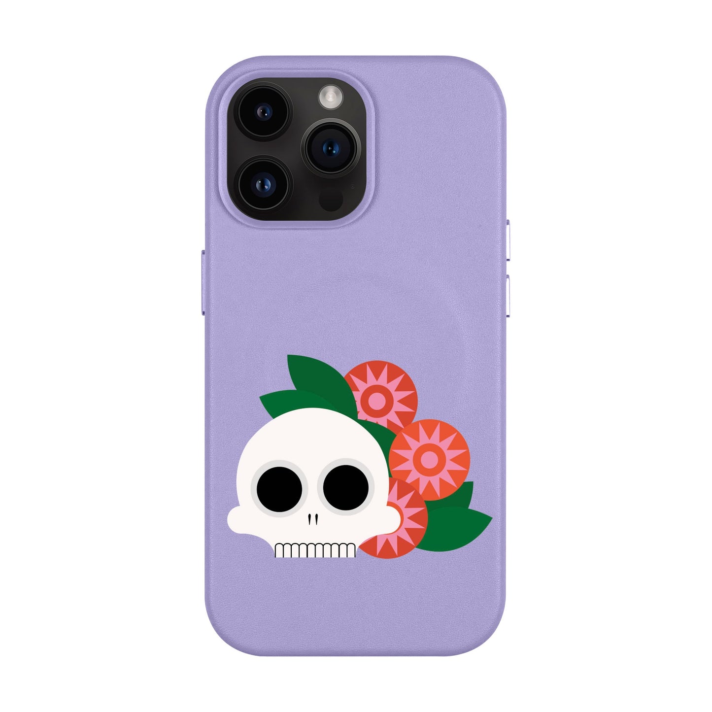 MEMENTO BLOOM-iPhone 14 Pro Max Leather Kılıf MagSafe Özellikli