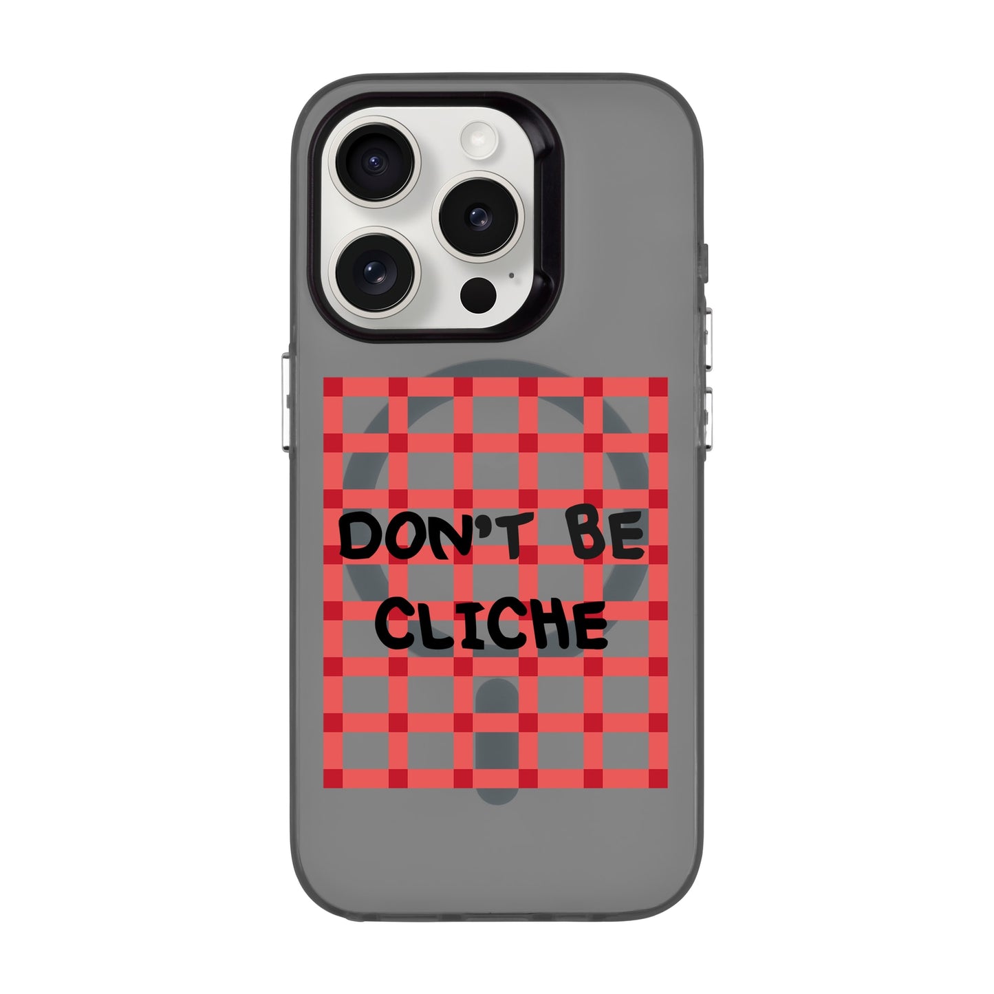 DON'T BE CLICHE-iPhone 15 Pro Hold Kılıf MagSafe Özellikli
