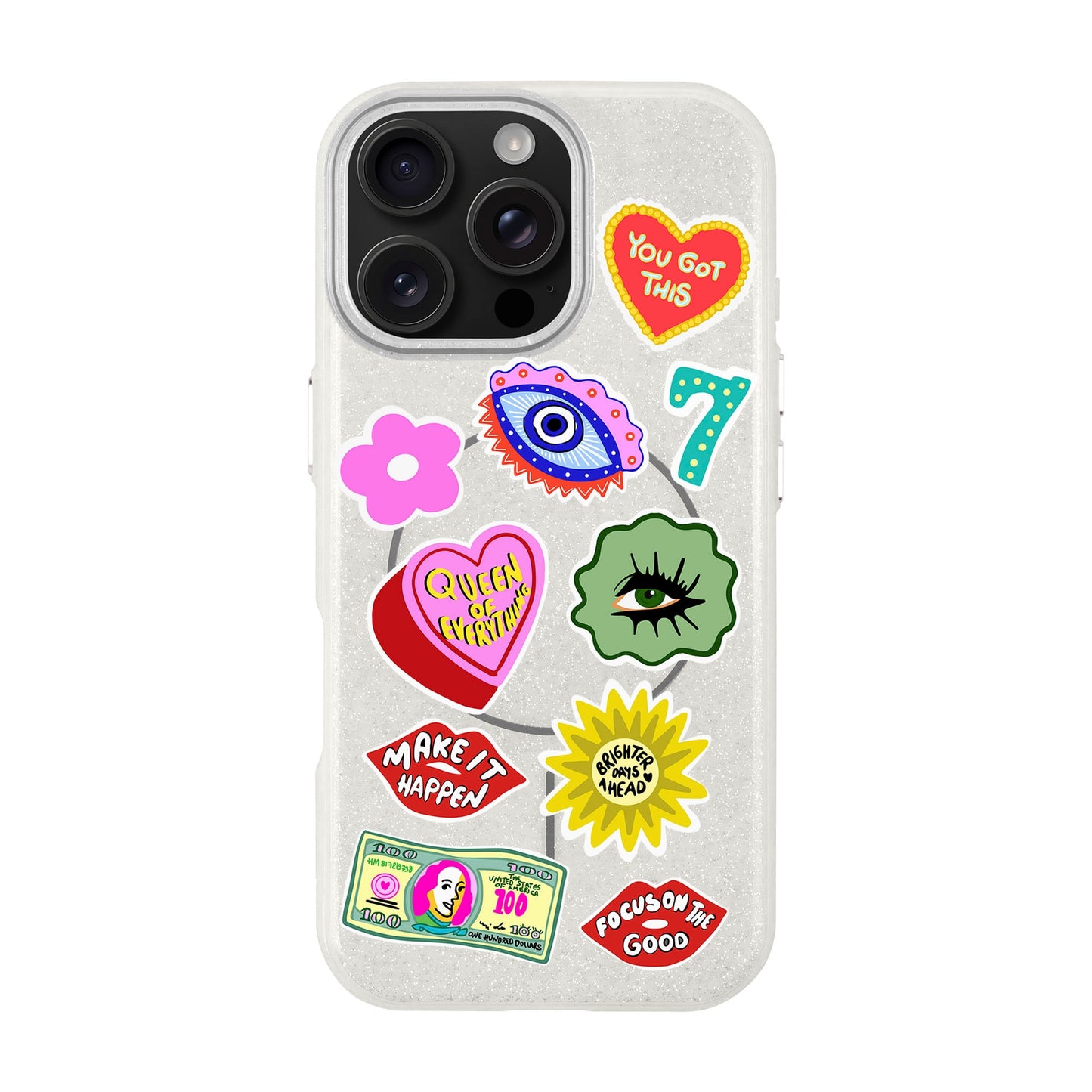 HM STICKERS-iPhone 16 Pro Max Radiant Kılıf MagSafe Özellikli