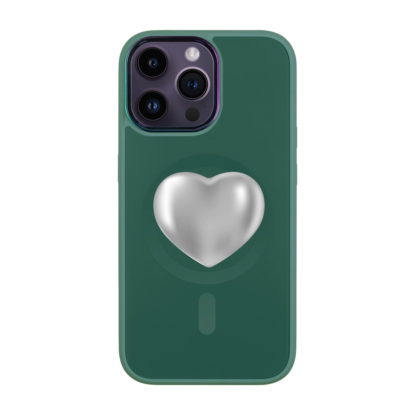 SILVER HEART-iPhone 14 Pro Max Vigor Kılıf MagSafe Özellikli