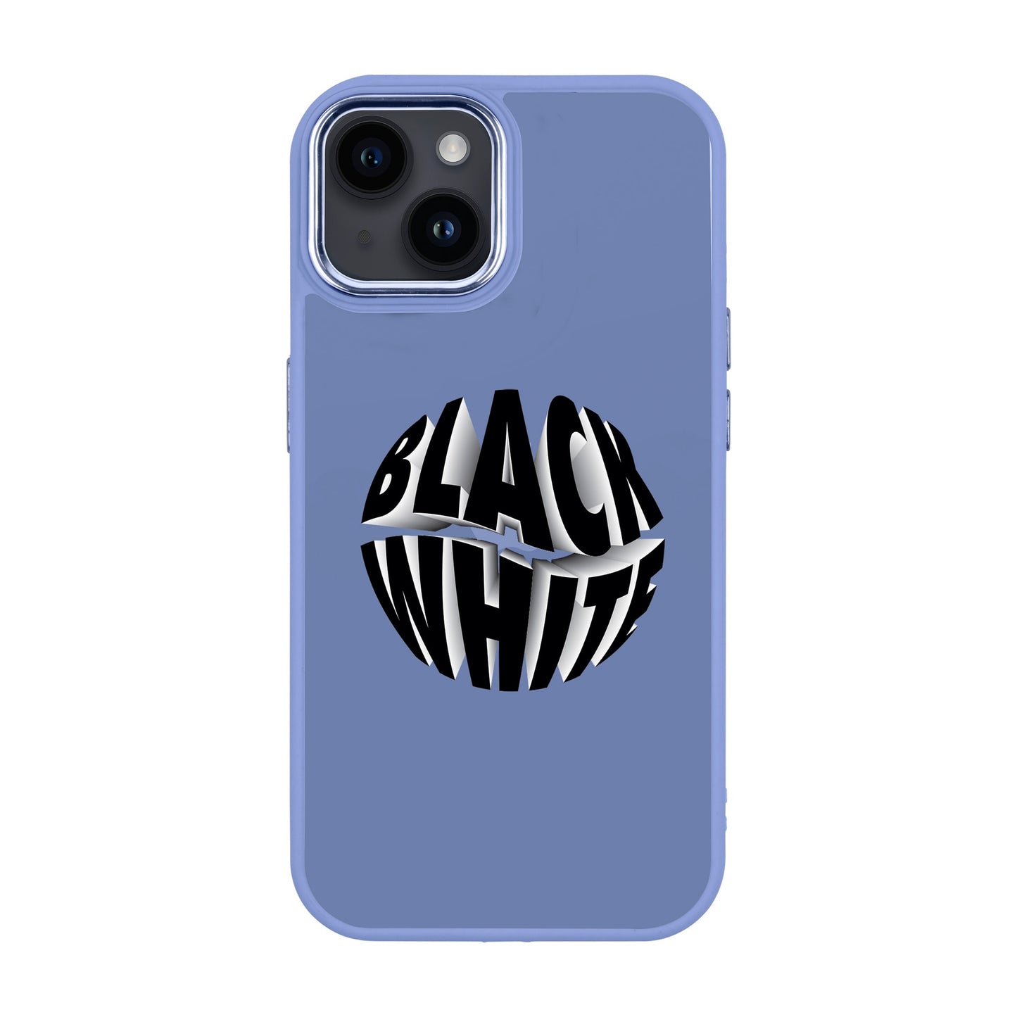 BLACK WHITE-iPhone 14 Plus Proof Kılıf