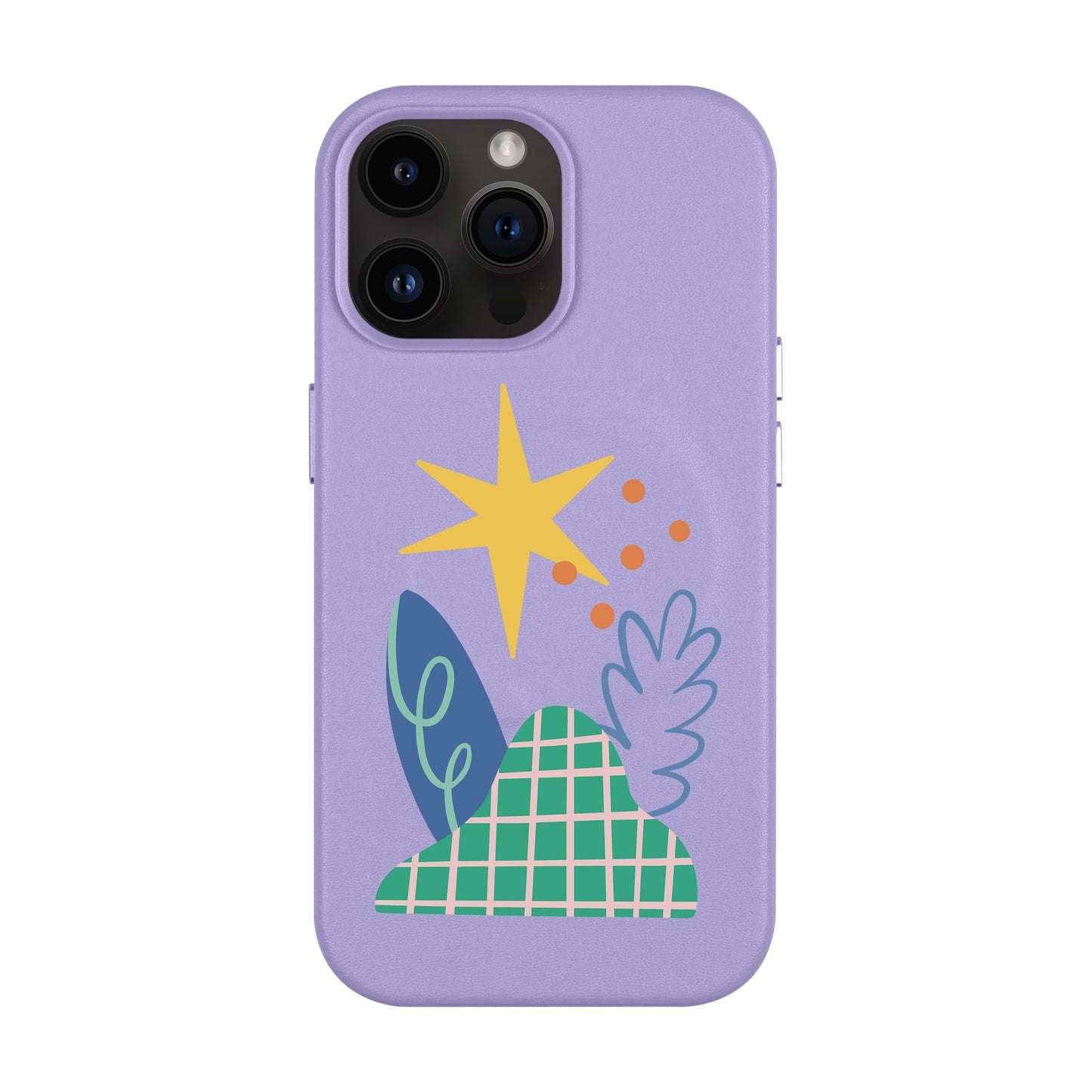 LITTLE NATURE-iPhone 14 Pro Max Leather Kılıf MagSafe Özellikli