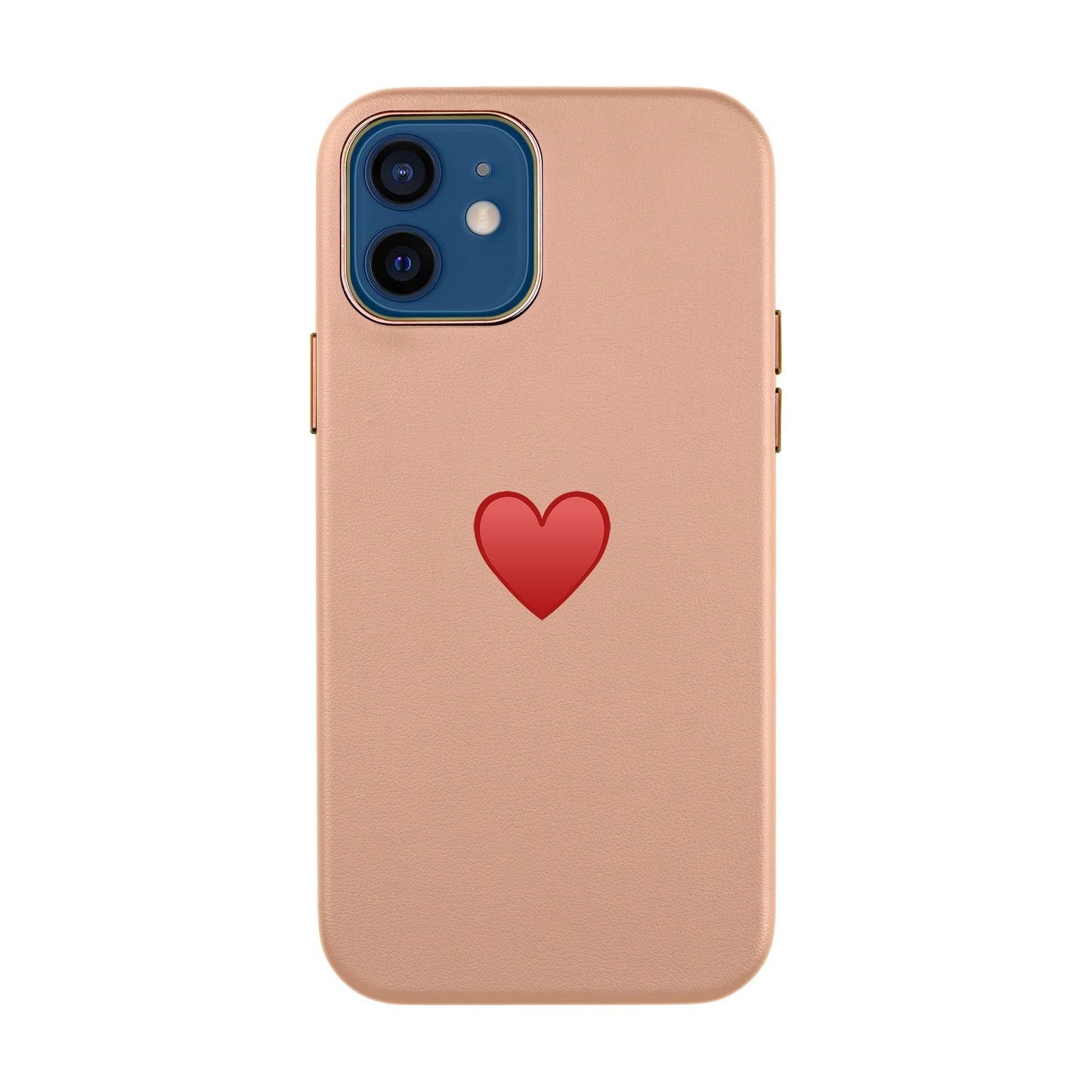 SPREAD HEART-iPhone 12 Mini Leather Kılıf