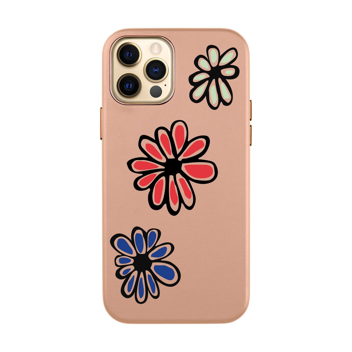 FLORIST-iPhone 14 Leather Kılıf