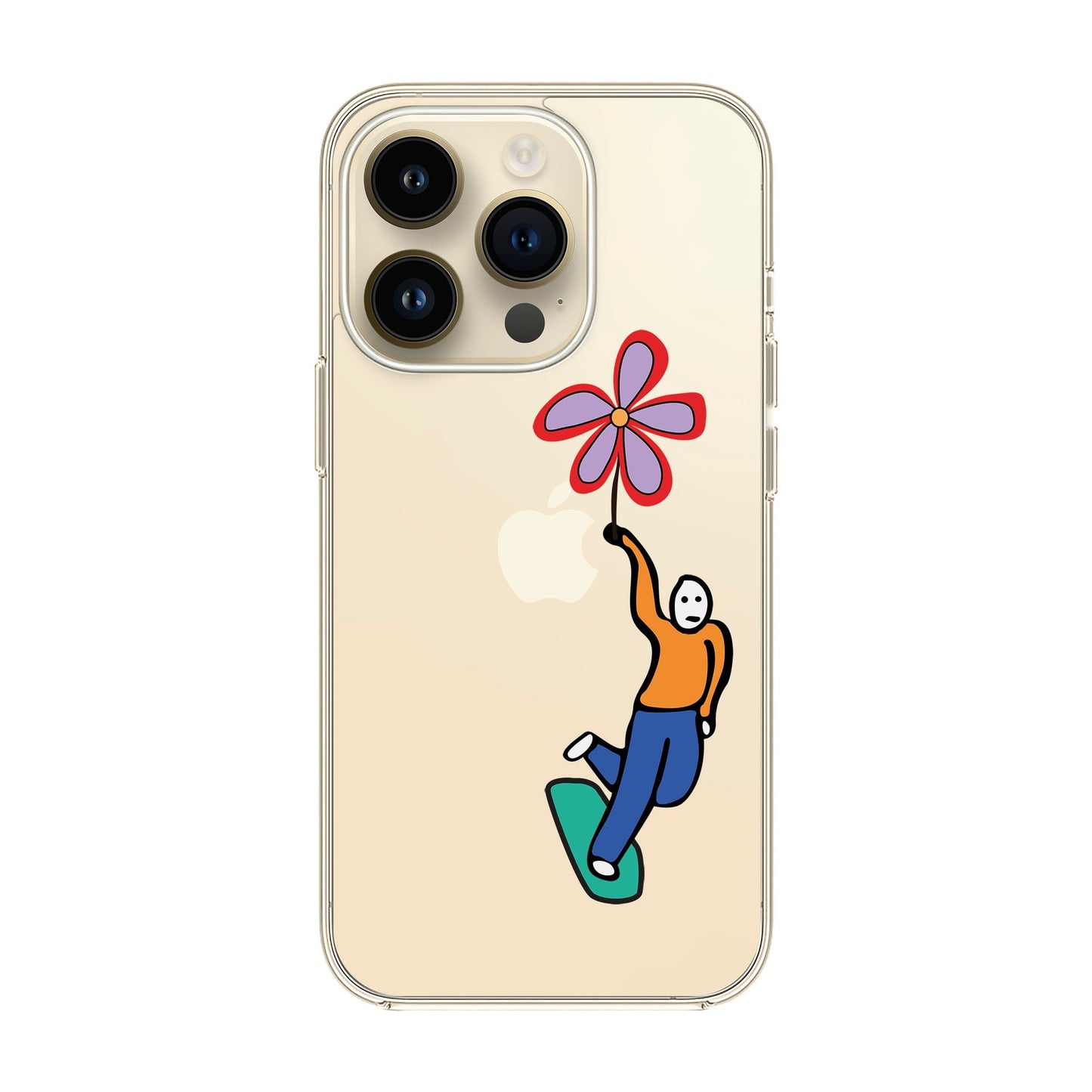 SKATEBOARDER-iPhone 14 Pro Solid Kılıf