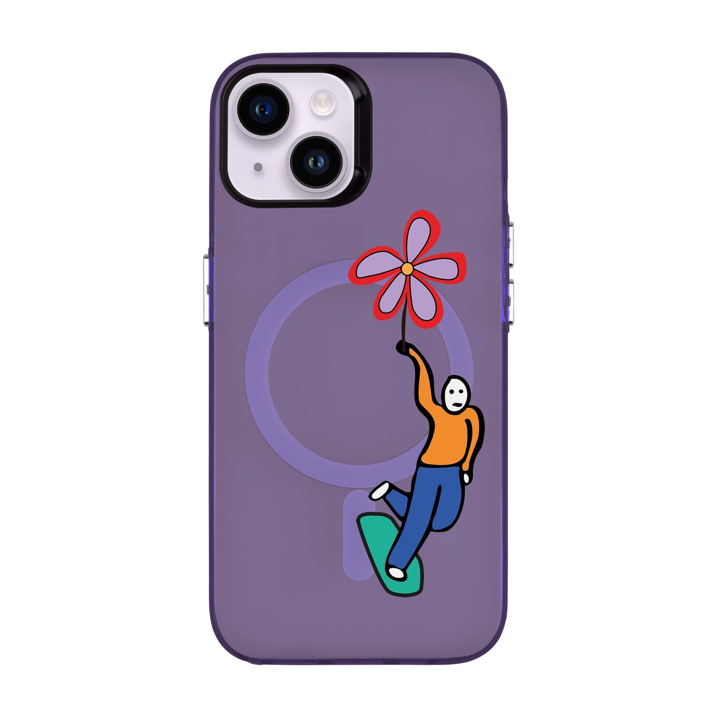 SKATEBOARDER-iPhone 14 Hold Kılıf MagSafe Özellikli