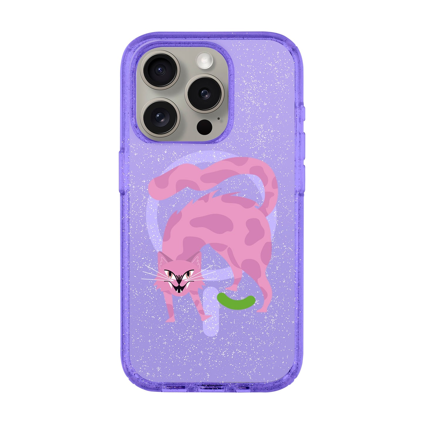 GRUMBLEPAWS-iPhone 15 Pro Shiny Kılıf MagSafe Özellikli