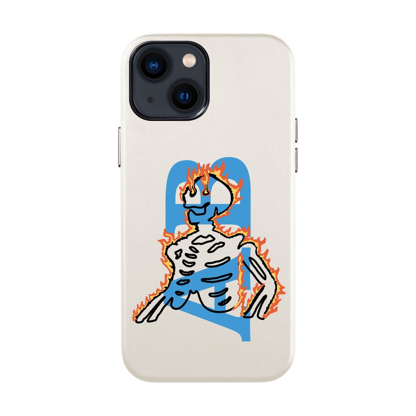 HOT HUMAN KİŞİSELLEŞTİRİLMİŞ-iPhone 13 Leather Kılıf