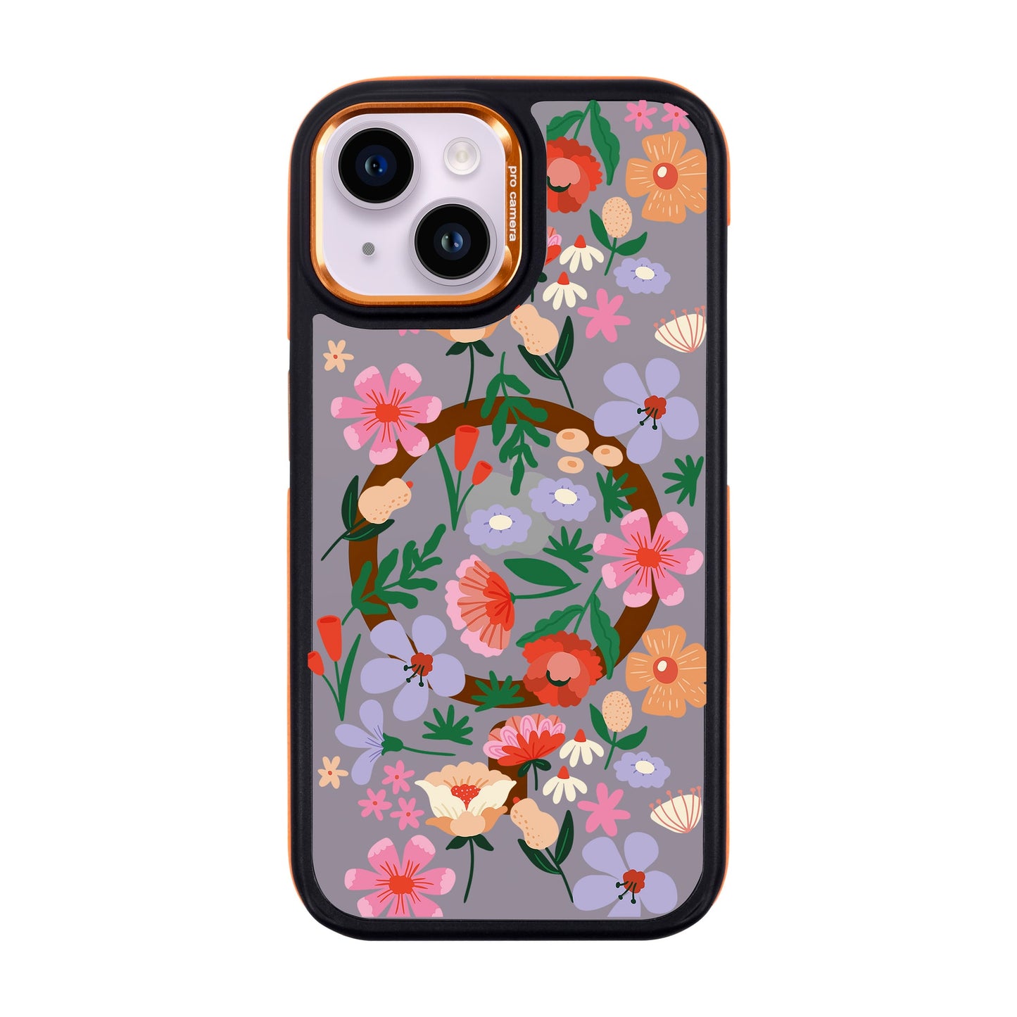 GRACIOUS-iPhone 14 Dark Kılıf MagSafe Özellikli