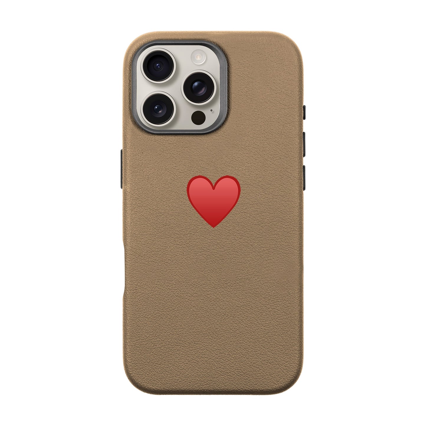 SPREAD HEART-iPhone 16 Pro Max Leather Premium Kılıf MagSafe Özellikli