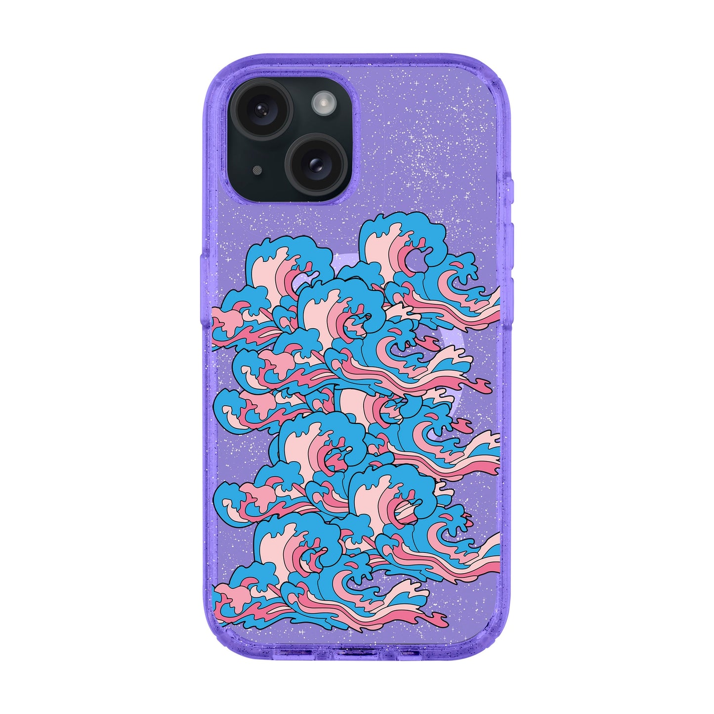 SURF-iPhone 15 Plus Shiny Kılıf MagSafe Özellikli