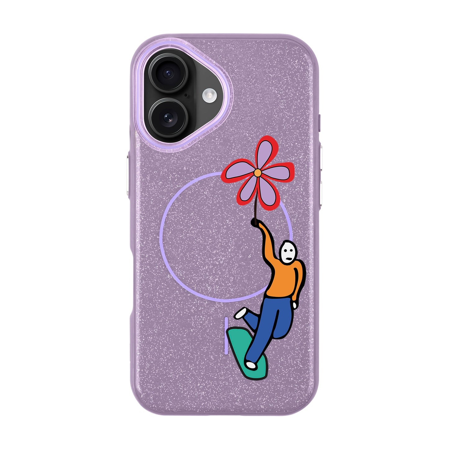 SKATEBOARDER-iPhone 16 Radiant Kılıf MagSafe Özellikli