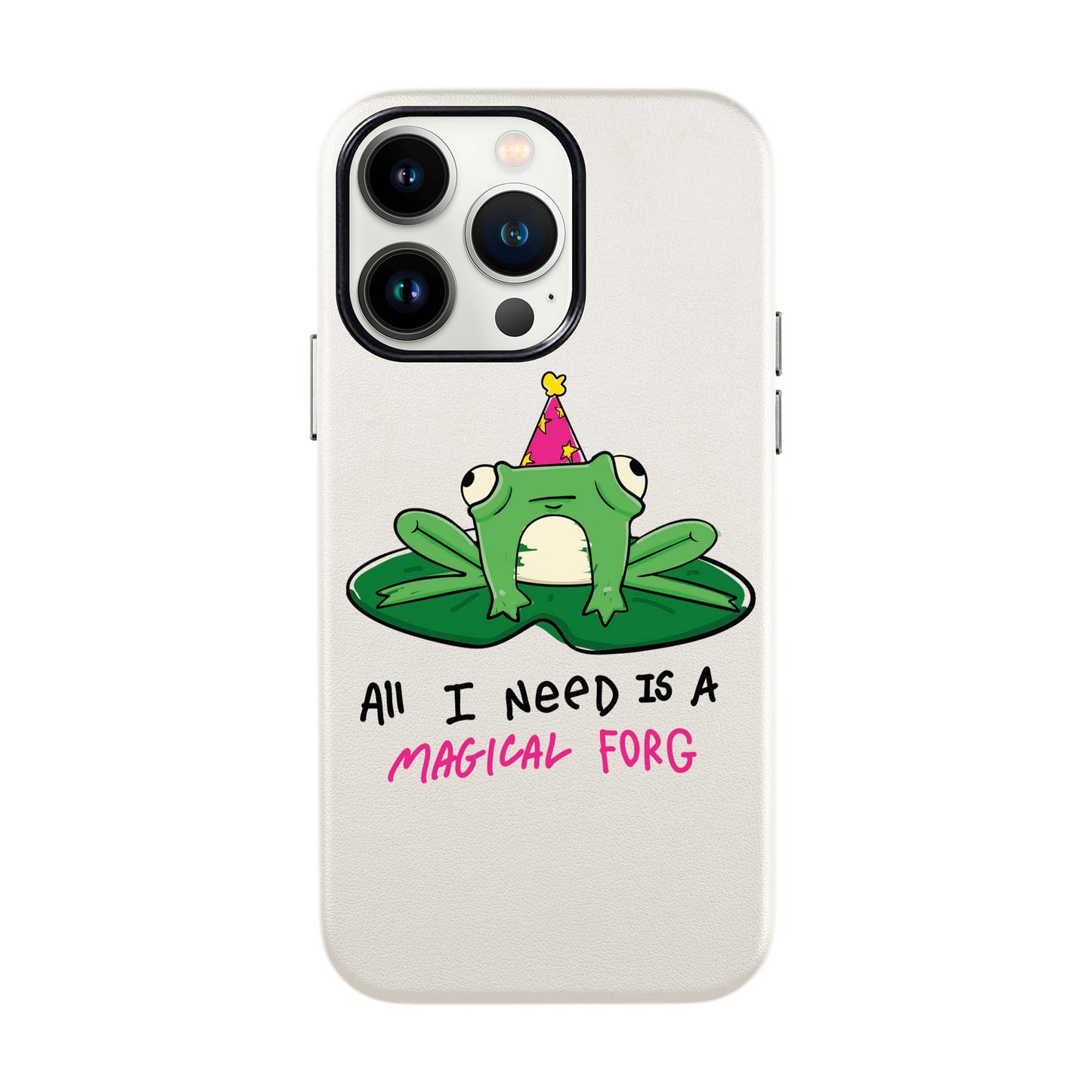 FORG-iPhone 13 Pro Max Leather Kılıf