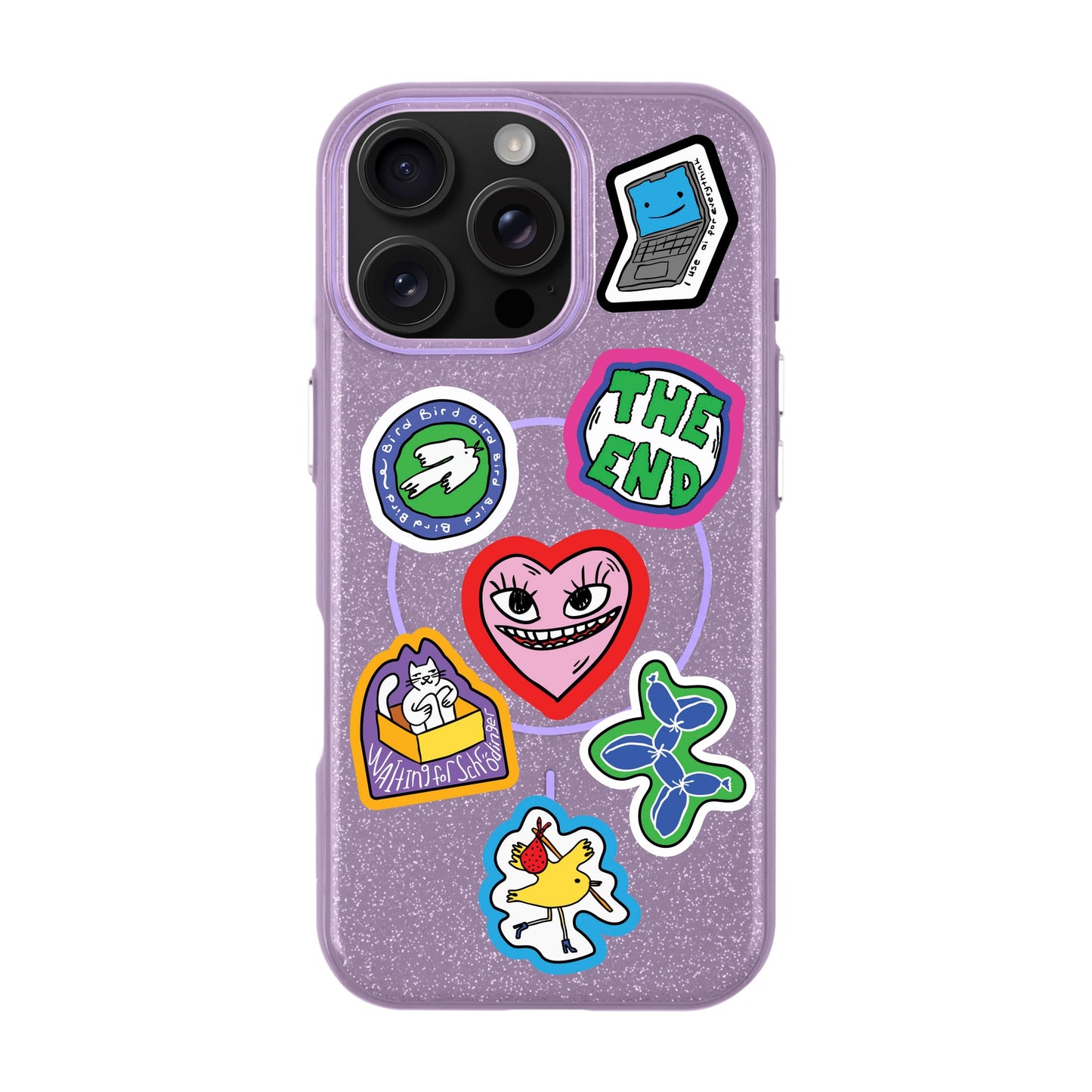 TŌTEN STICKERZ-iPhone 16 Pro Max Radiant Kılıf MagSafe Özellikli