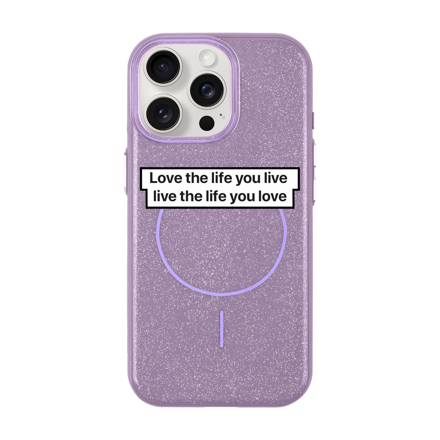 LOVE THE LIFE-iPhone 15 Pro Max Radiant Kılıf MagSafe Özellikli