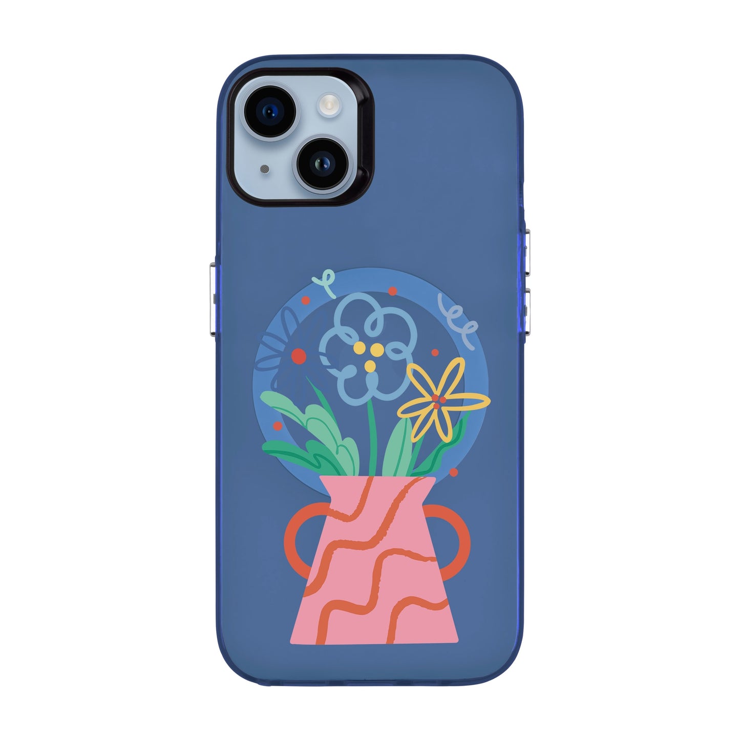 PINK VASE-iPhone 14 Plus Hold Kılıf MagSafe Özellikli