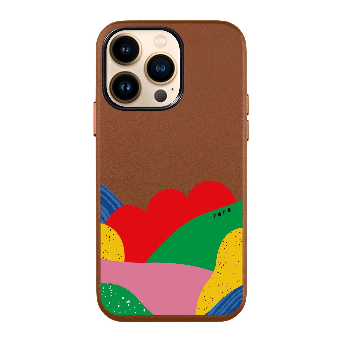 FLAG-iPhone 13 Pro Max Leather Kılıf