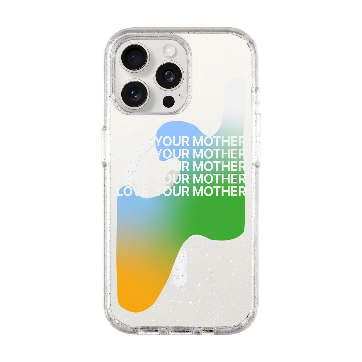 LOVE YOUR MOTHER-iPhone 15 Pro Max Shiny Kılıf MagSafe Özellikli