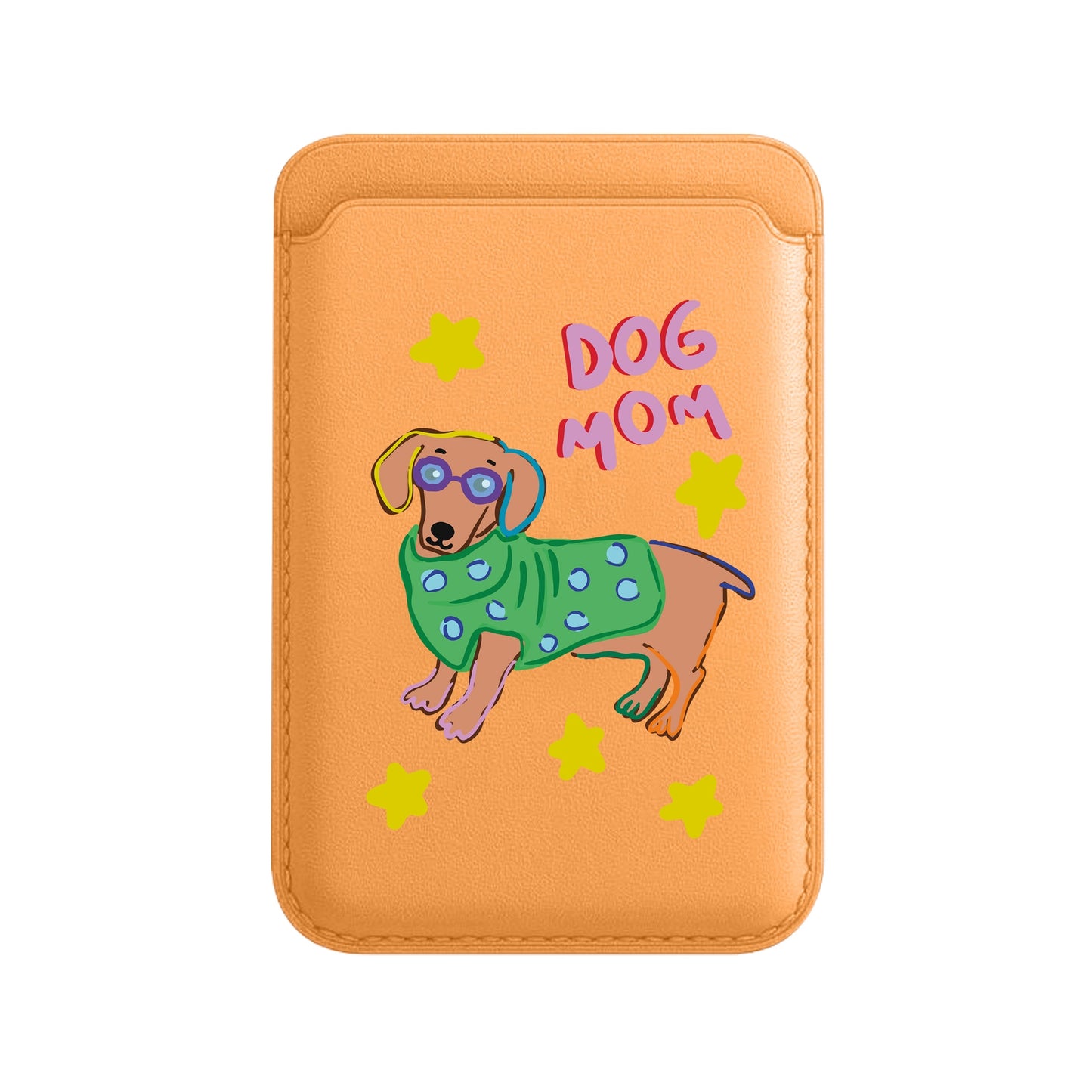 DOG MOM-Leather Kartlık