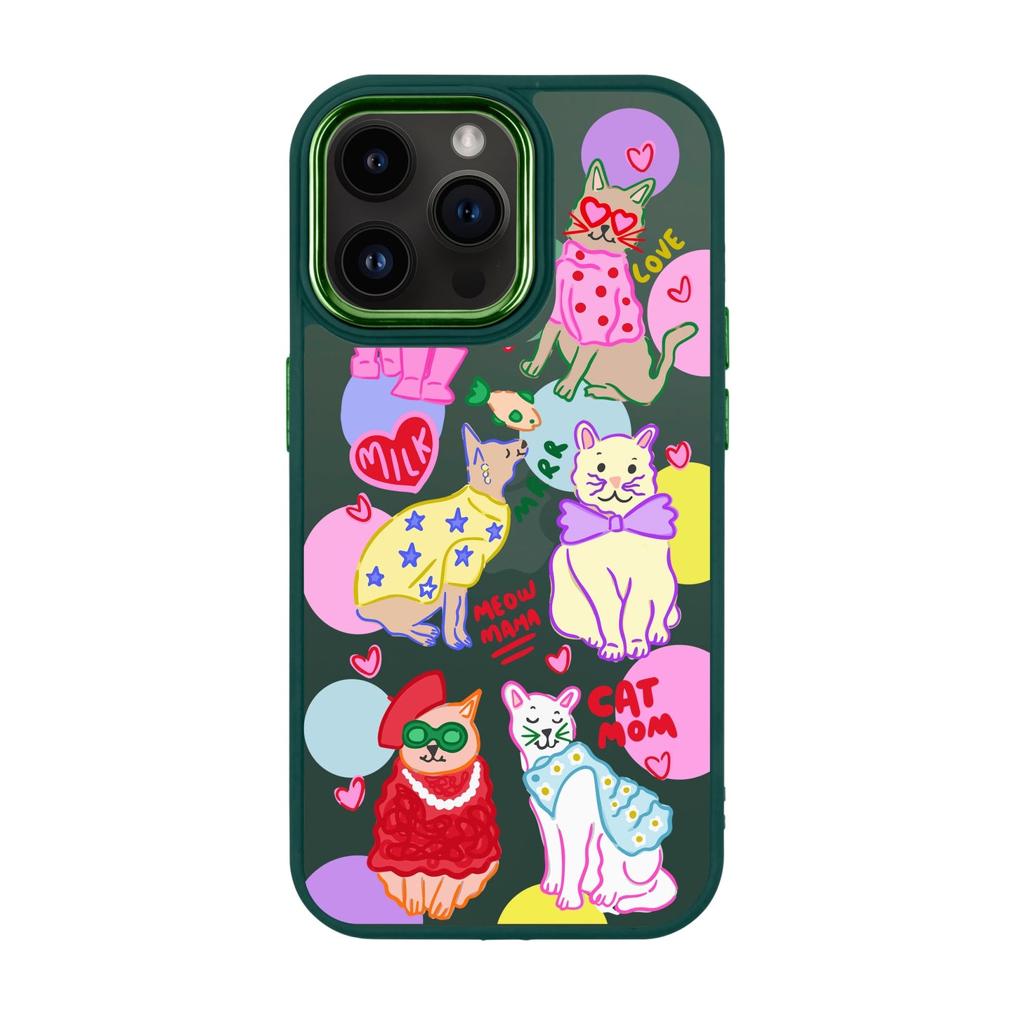 CAT MOM-iPhone 14 Pro Max Proof Kılıf