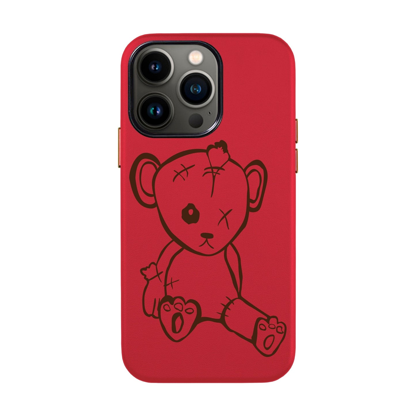 BABY BEAR-iPhone 13 Pro Leather Kılıf
