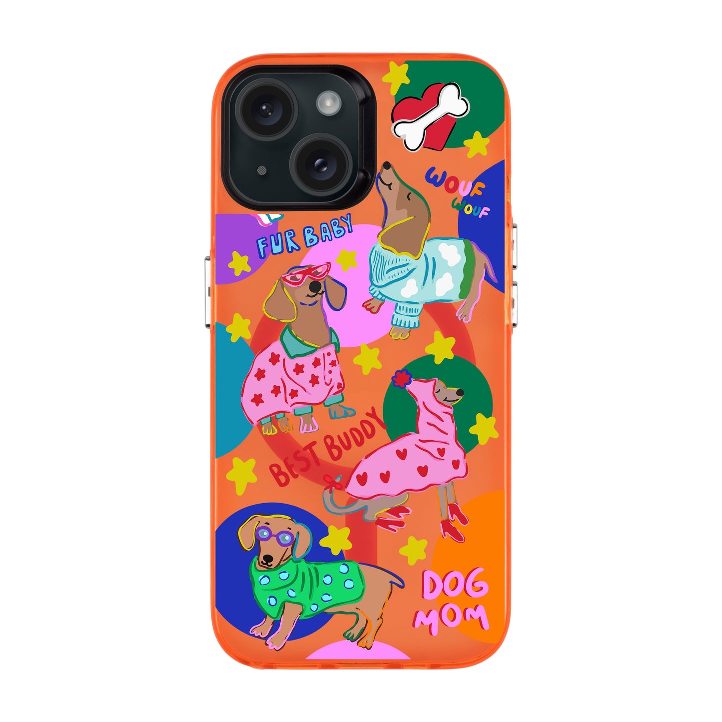 DOG MOM-iPhone 15 Hold Kılıf MagSafe Özellikli