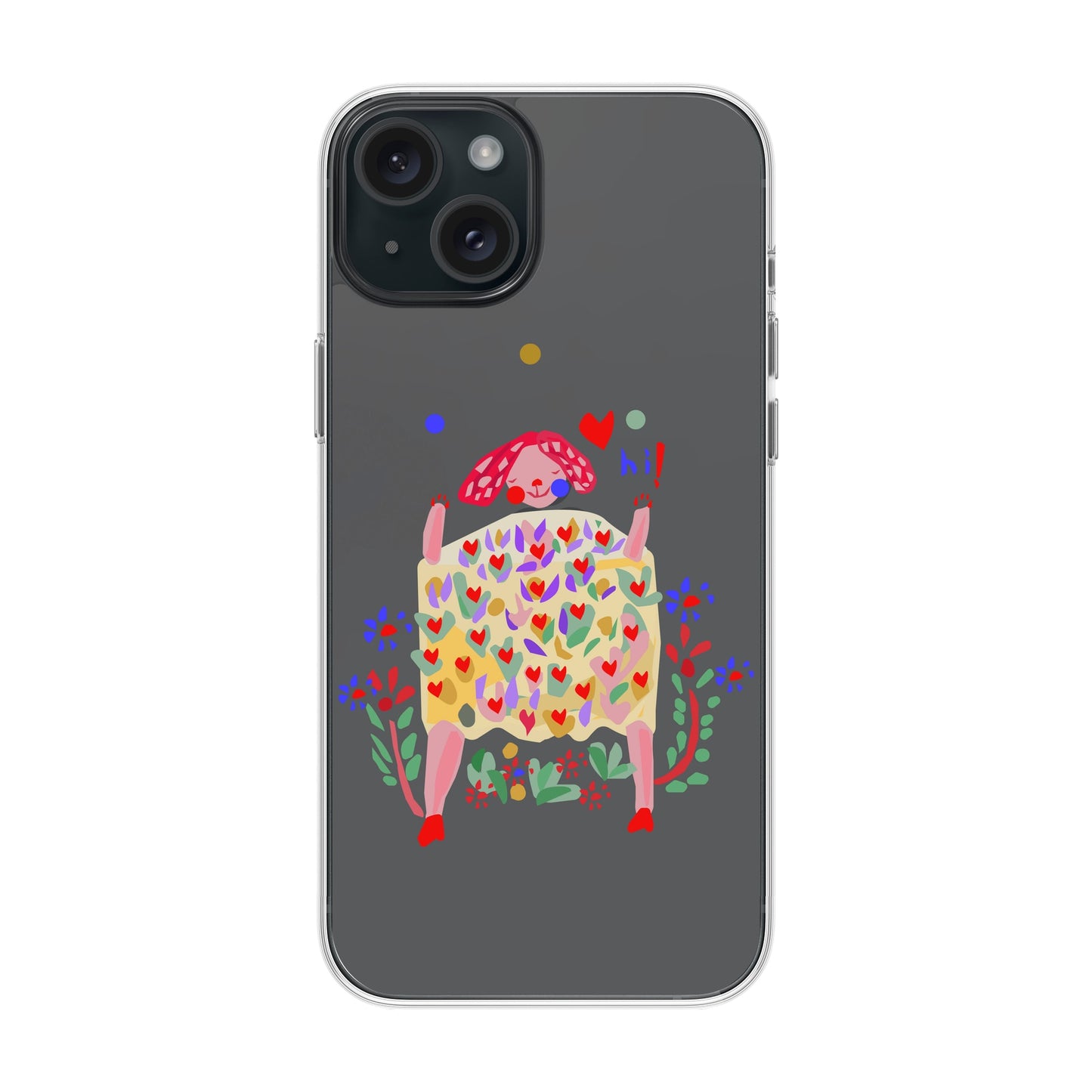 ÜÇ TOP-iPhone 15 Plus Solid Kılıf