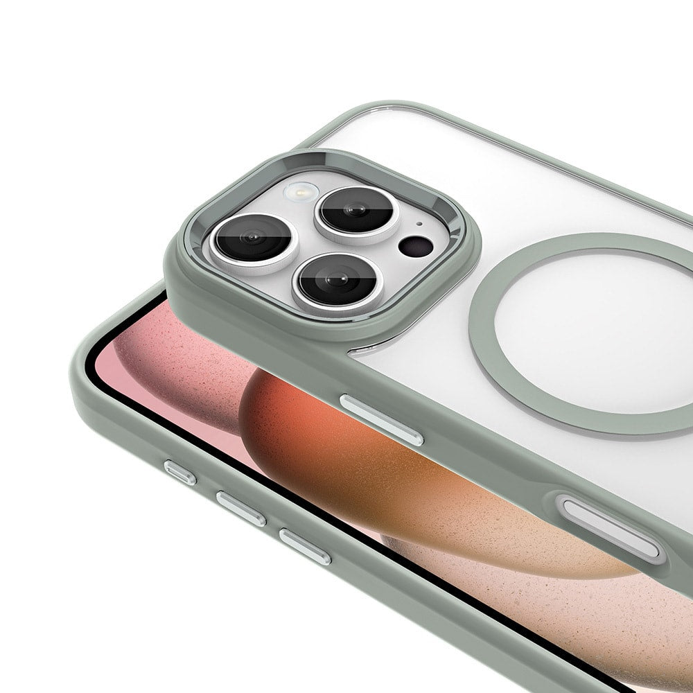 NEW-iPhone 16 Pro Max Hyaline Kılıf MagSafe Özellikli