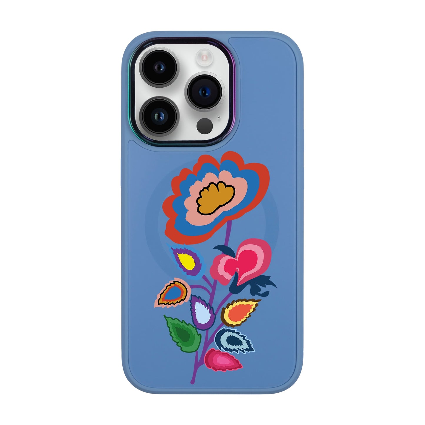 KNITTED FLOWER-iPhone 13 Pro Vigor Kılıf MagSafe Özellikli