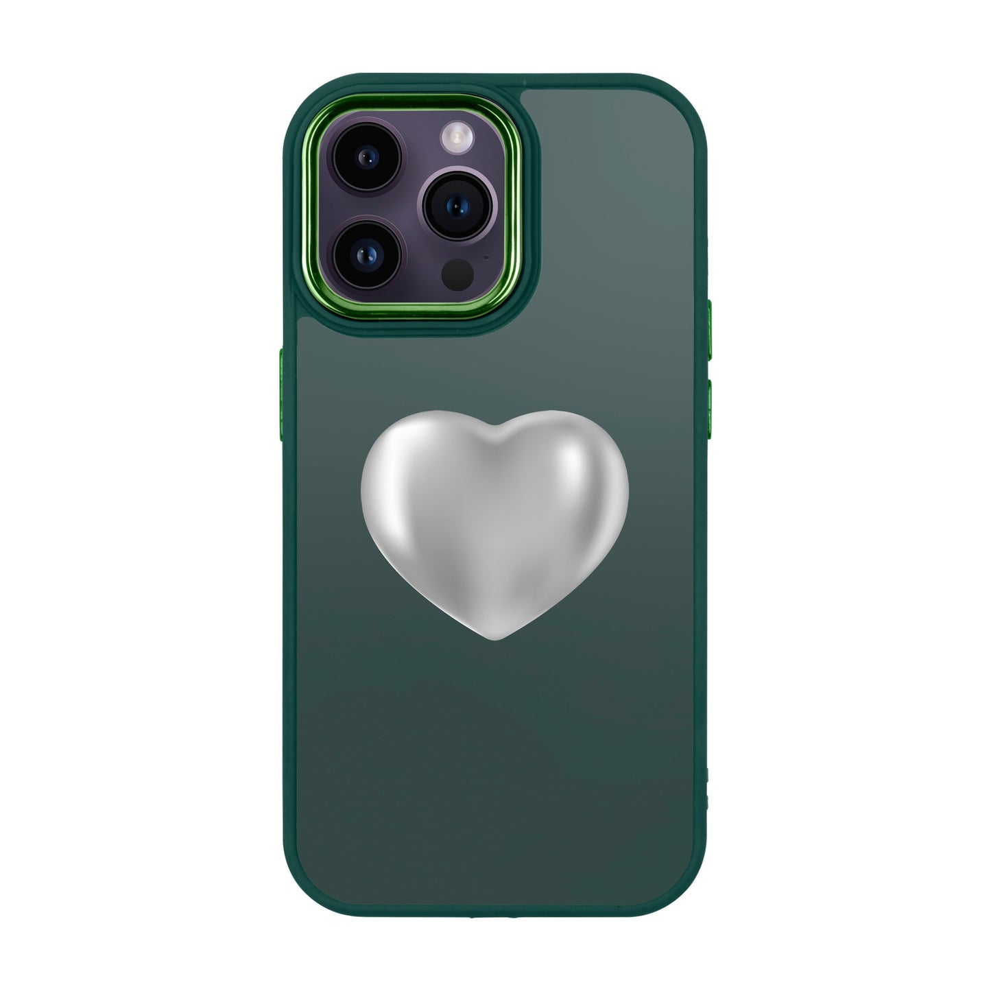 SILVER HEART-iPhone 14 Pro Max Proof Kılıf