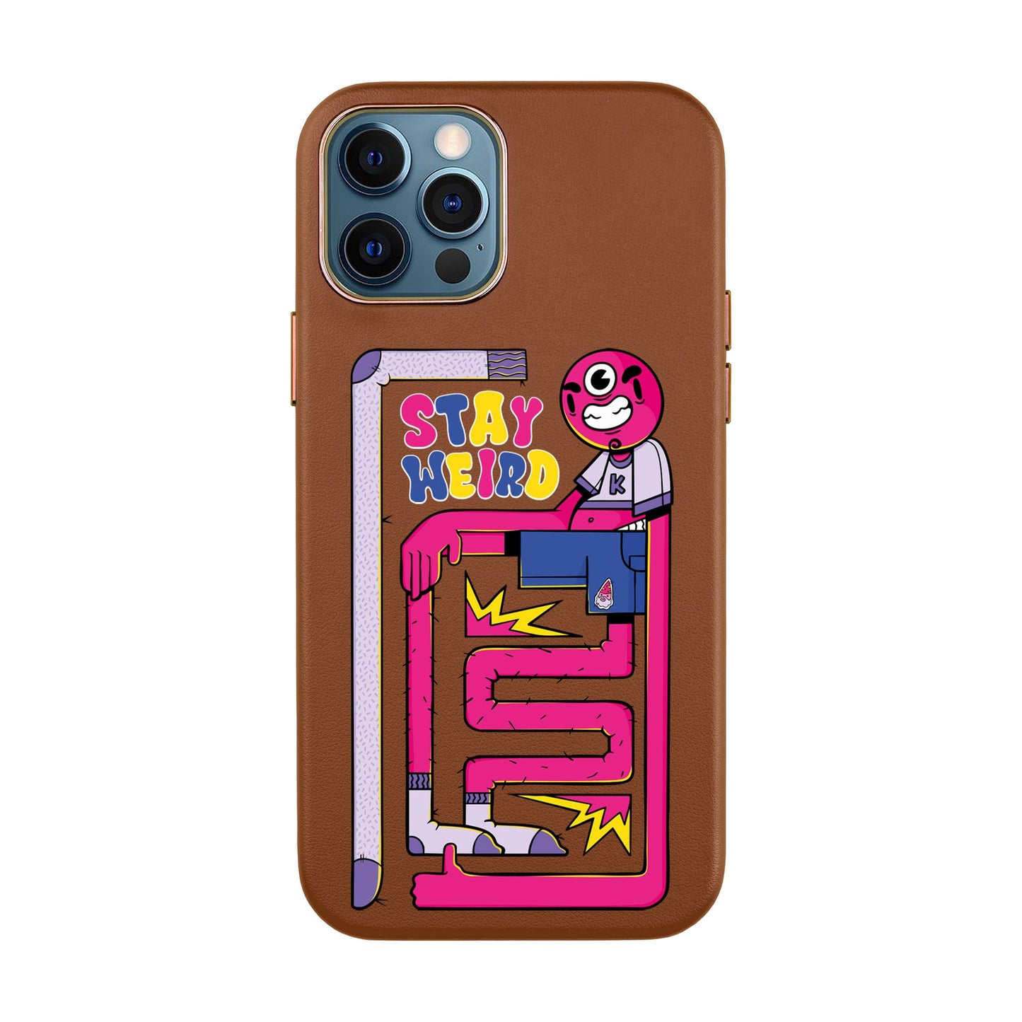 OG TOOTHY-iPhone X / Xs Leather Kılıf