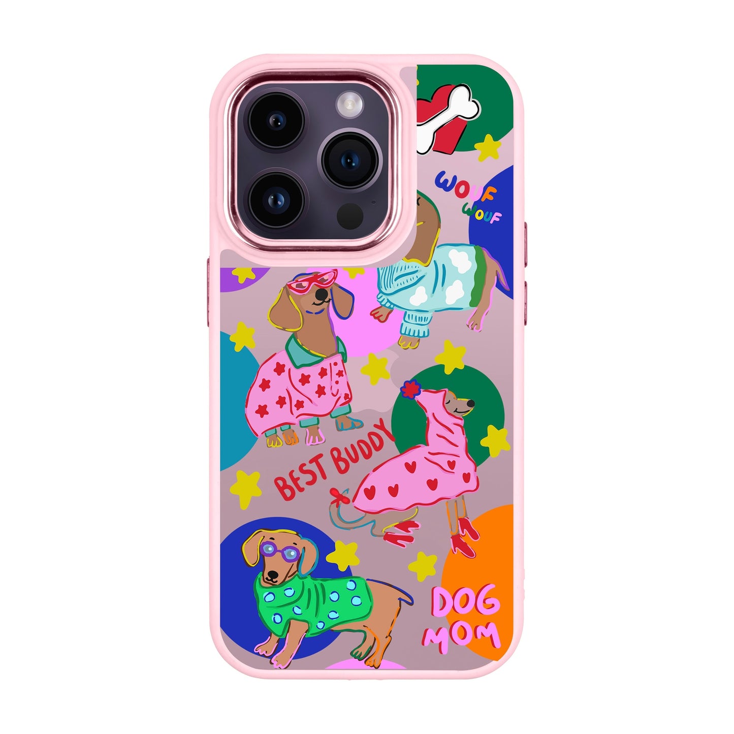 DOG MOM-iPhone 13 Pro Proof Kılıf