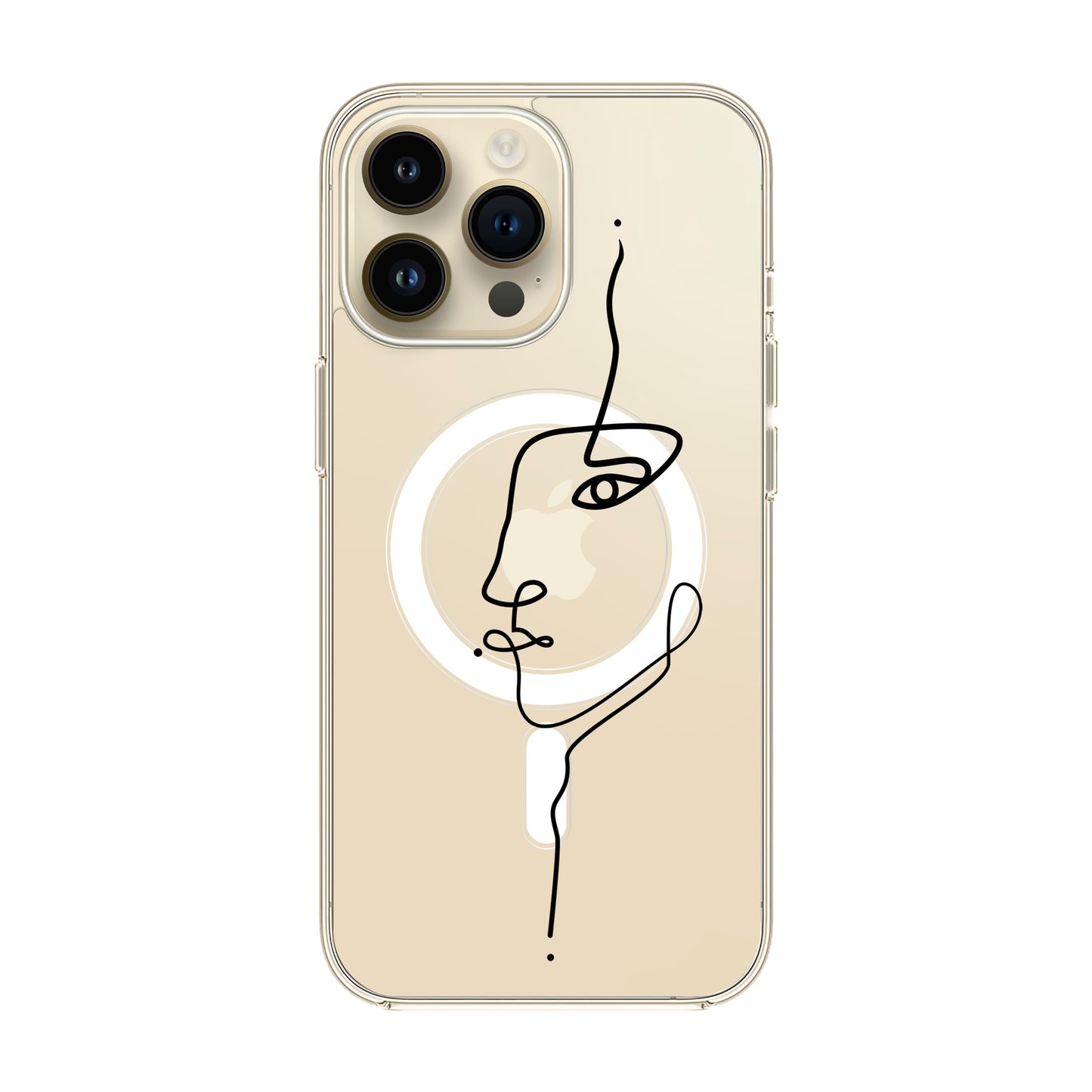 FACE-iPhone 14 Pro Max Solid Kılıf MagSafe Özellikli