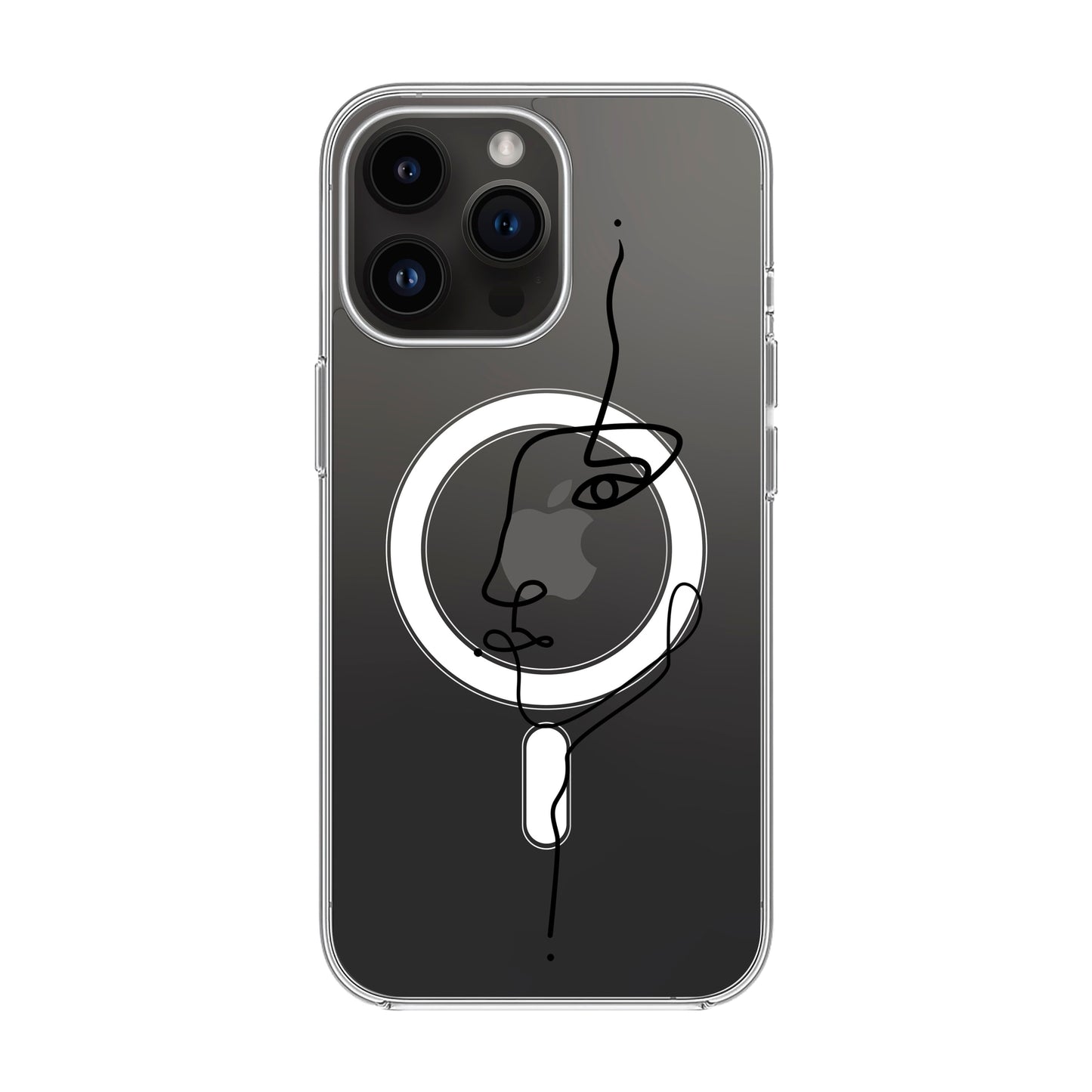 FACE-iPhone 14 Pro Max Solid Kılıf MagSafe Özellikli