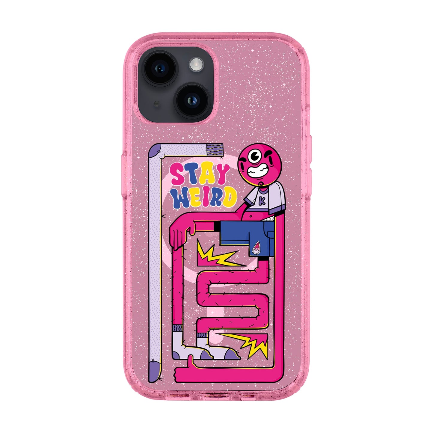 OG TOOTHY-iPhone 14 Shiny Kılıf MagSafe Özellikli