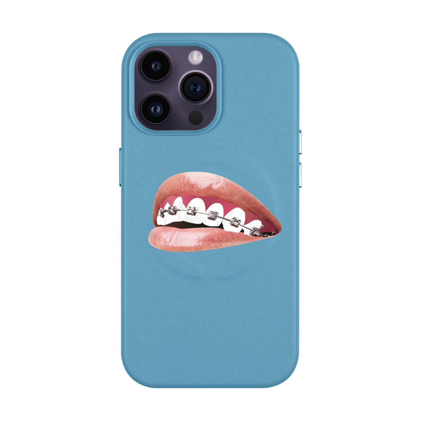 ORTHODONTIST-iPhone 14 Pro Max Leather Kılıf MagSafe Özellikli