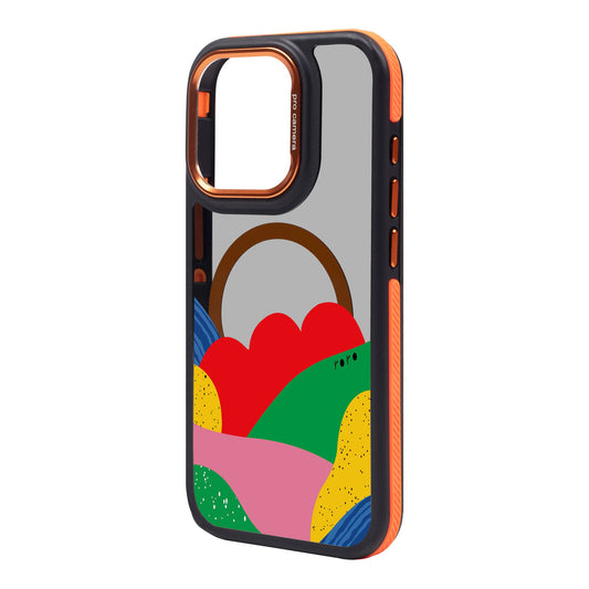 FLAG-Dark Kılıf MagSafe Özellikli - iPhone 14 Pro