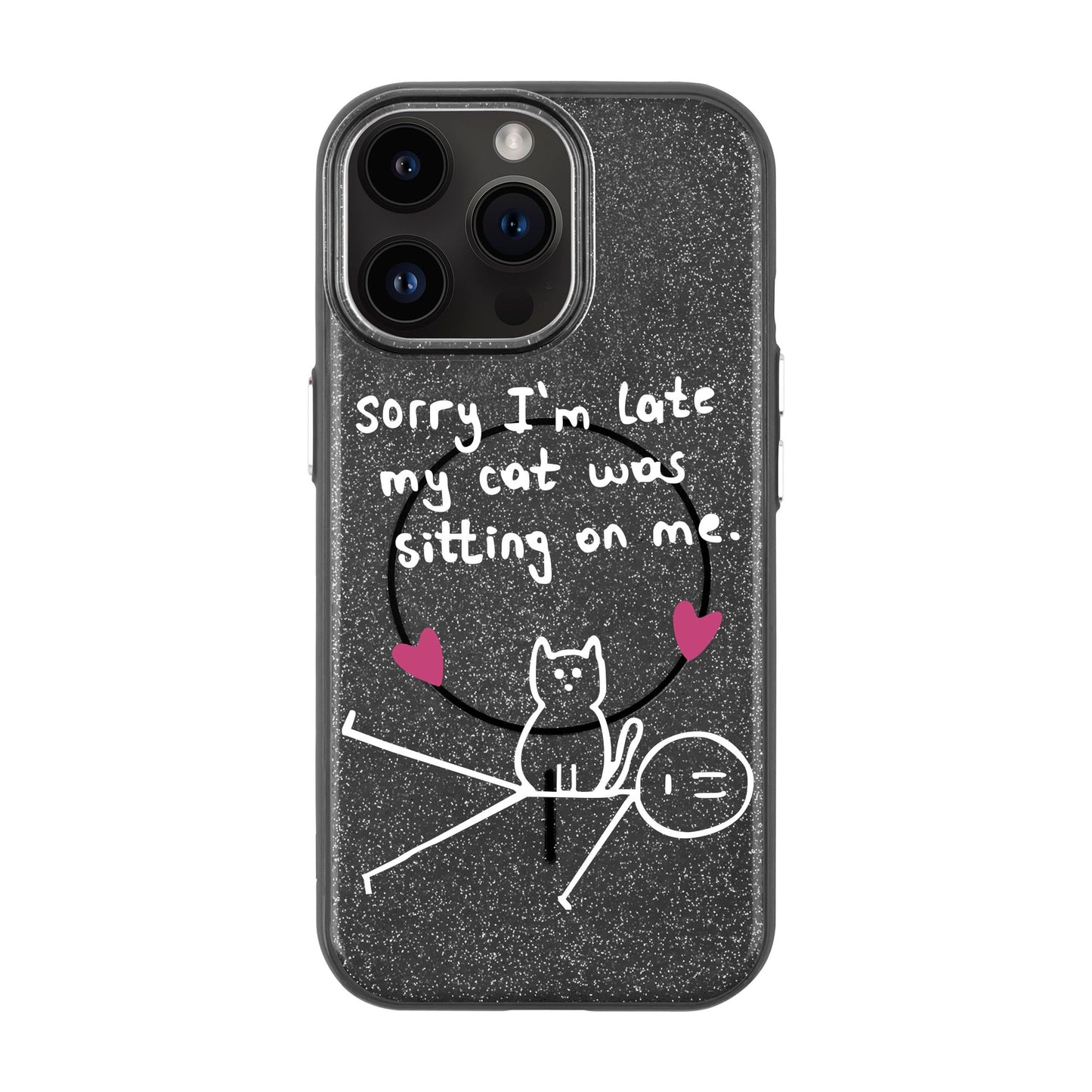 SORRY I'M LATE-iPhone 14 Pro Max Radiant Kılıf MagSafe Özellikli