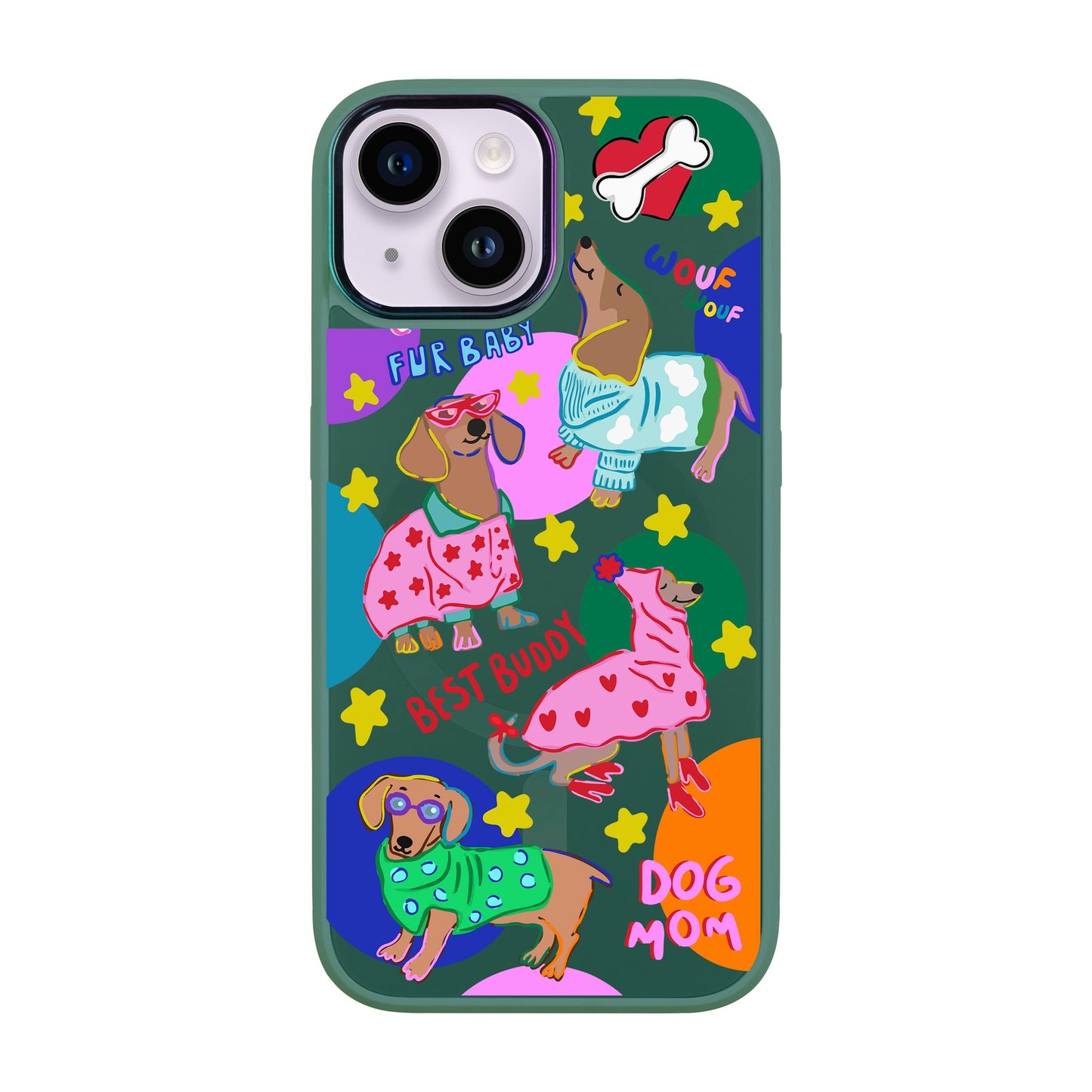 DOG MOM-iPhone 12 Vigor Kılıf MagSafe Özellikli