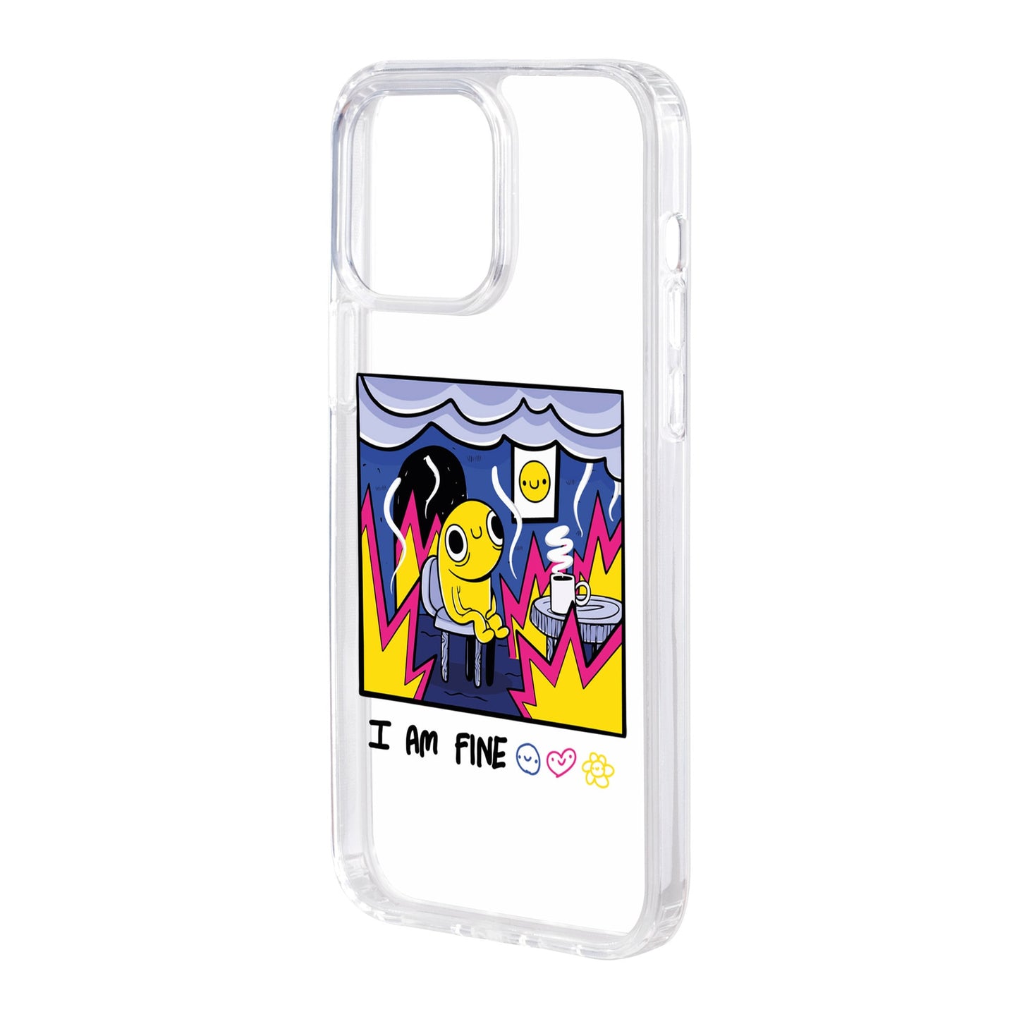 I AM FINE-iPhone 12 Pro Solid Kılıf