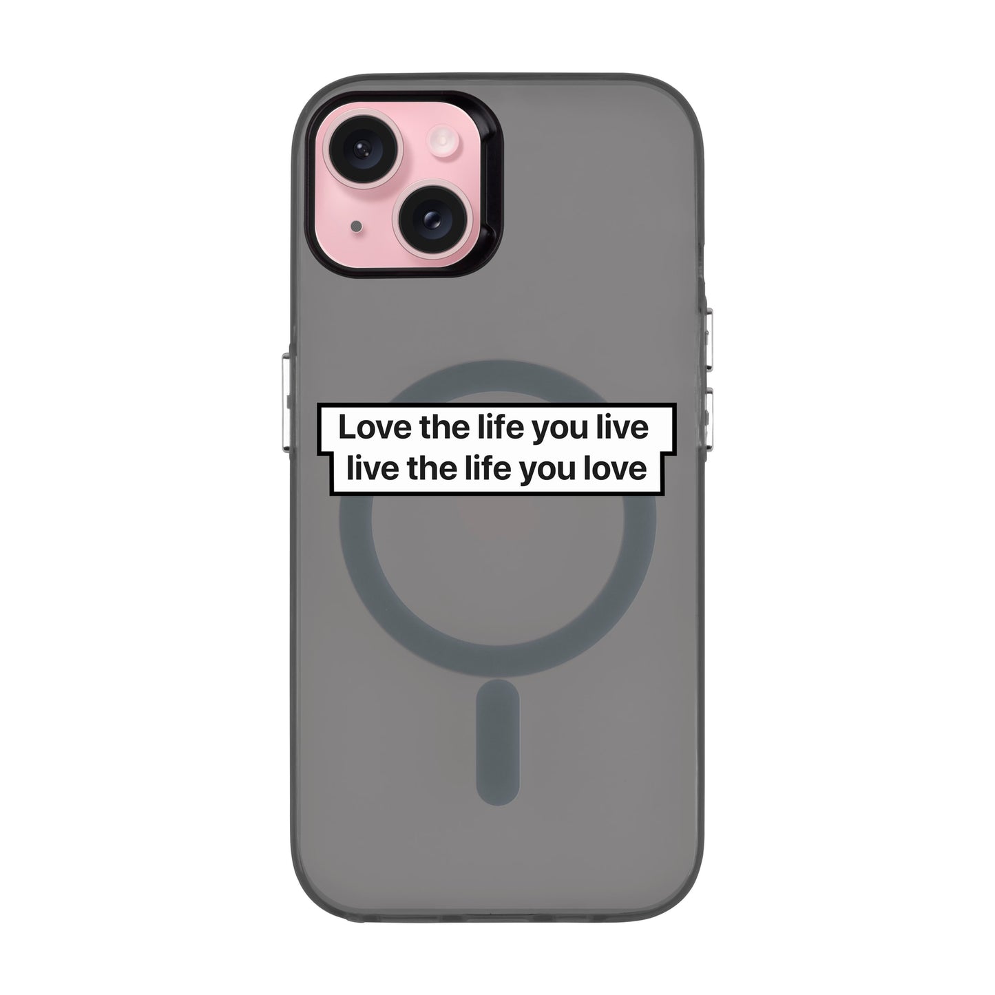 LOVE THE LIFE-iPhone 15 Plus Hold Kılıf MagSafe Özellikli