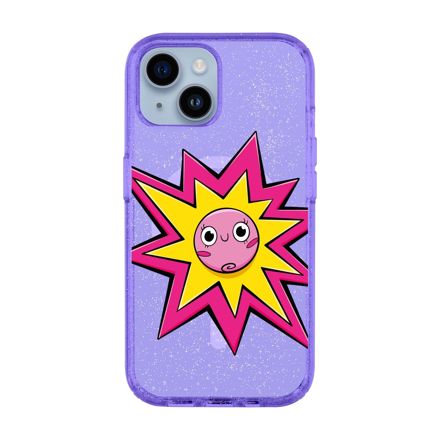 POP PRINCESSES-iPhone 14 Shiny Kılıf MagSafe Özellikli