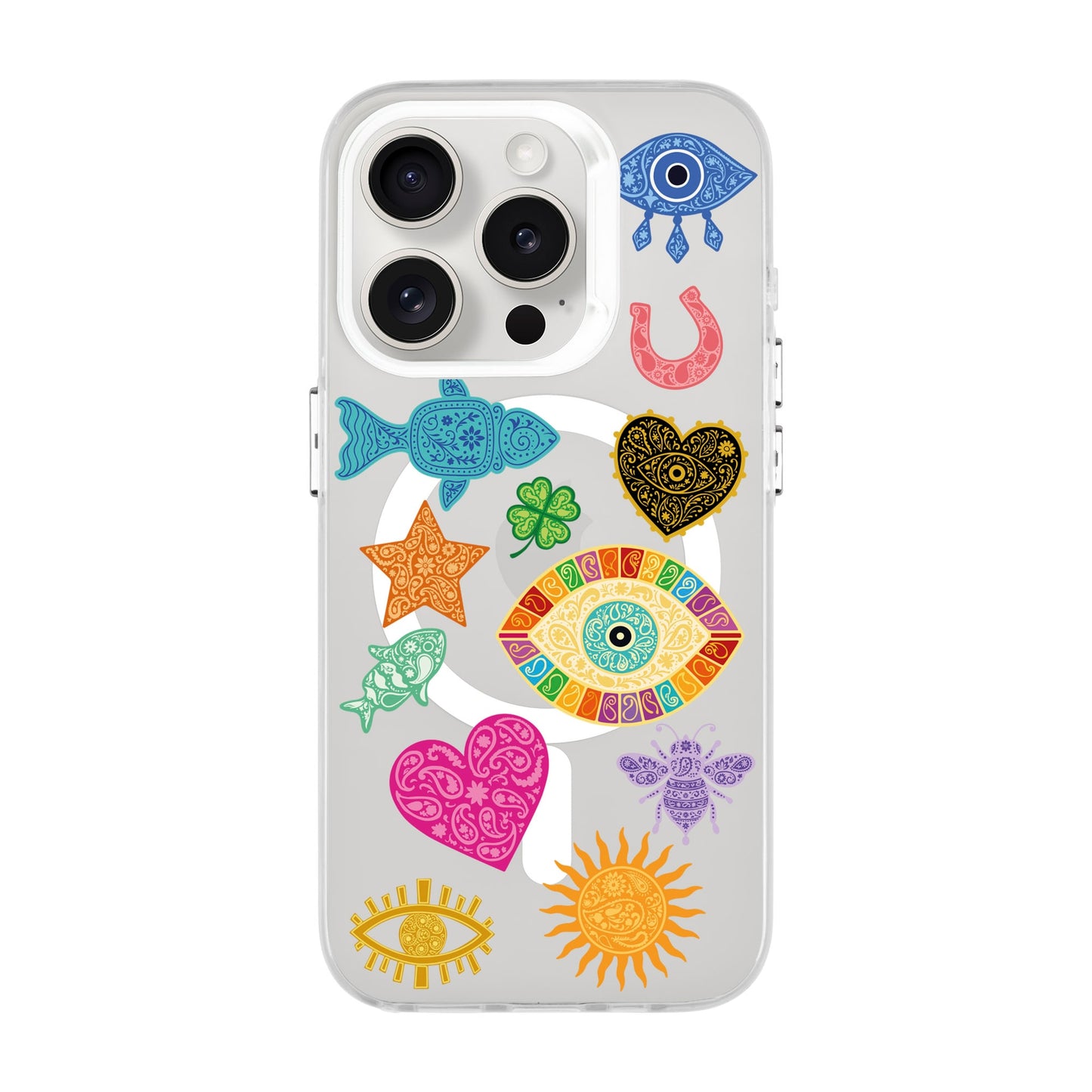 CHARMS BY BERRİN ÖZKAN-iPhone 15 Pro Hold Kılıf MagSafe Özellikli