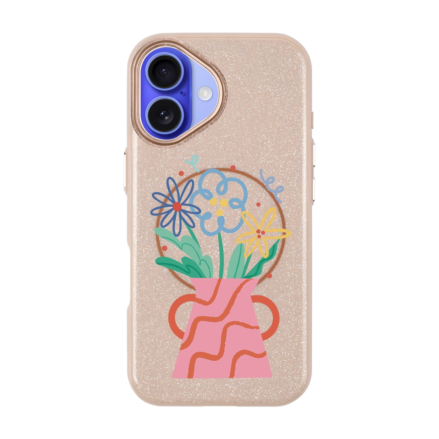 PINK VASE-iPhone 16 Radiant Kılıf MagSafe Özellikli