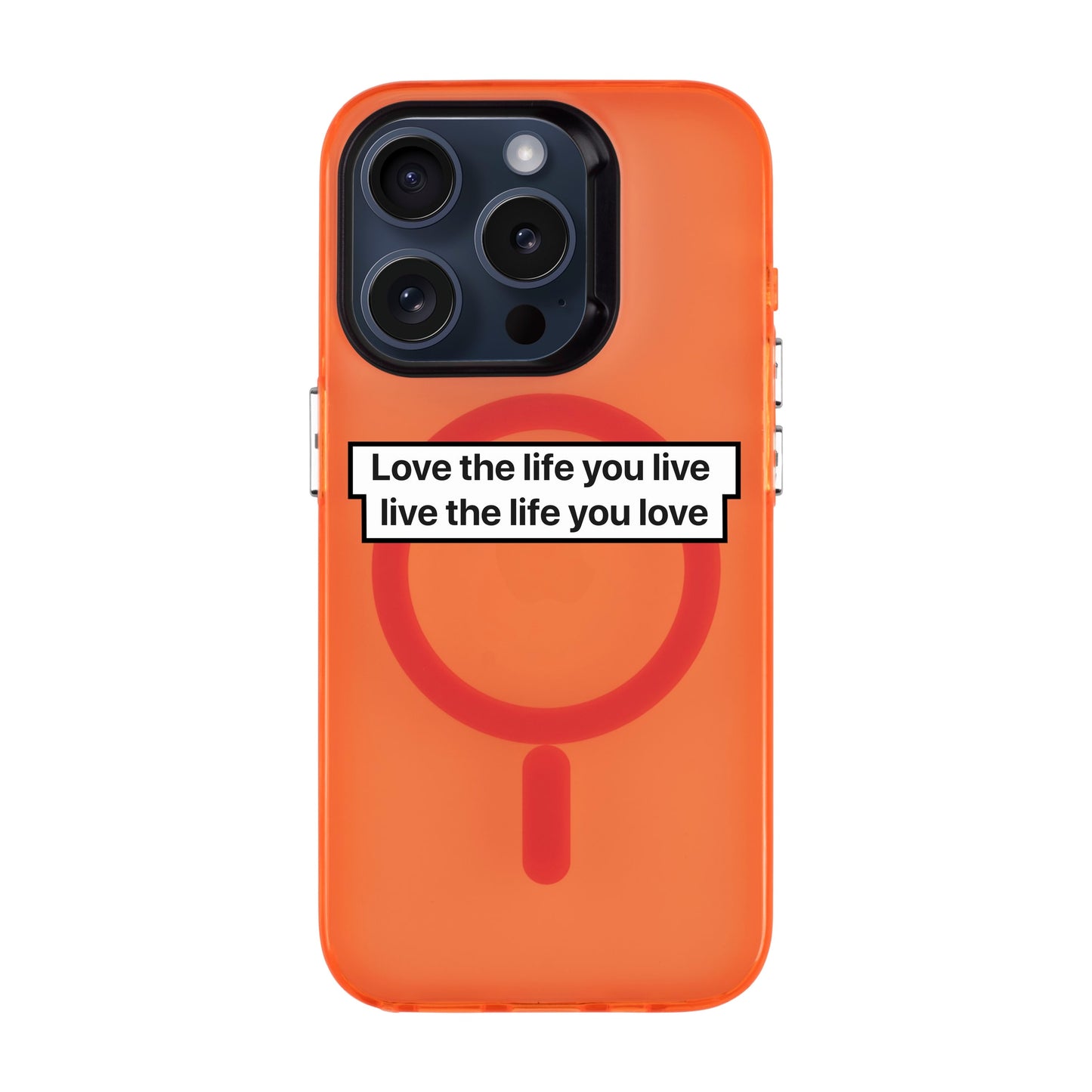 LOVE THE LIFE-iPhone 15 Pro Hold Kılıf MagSafe Özellikli